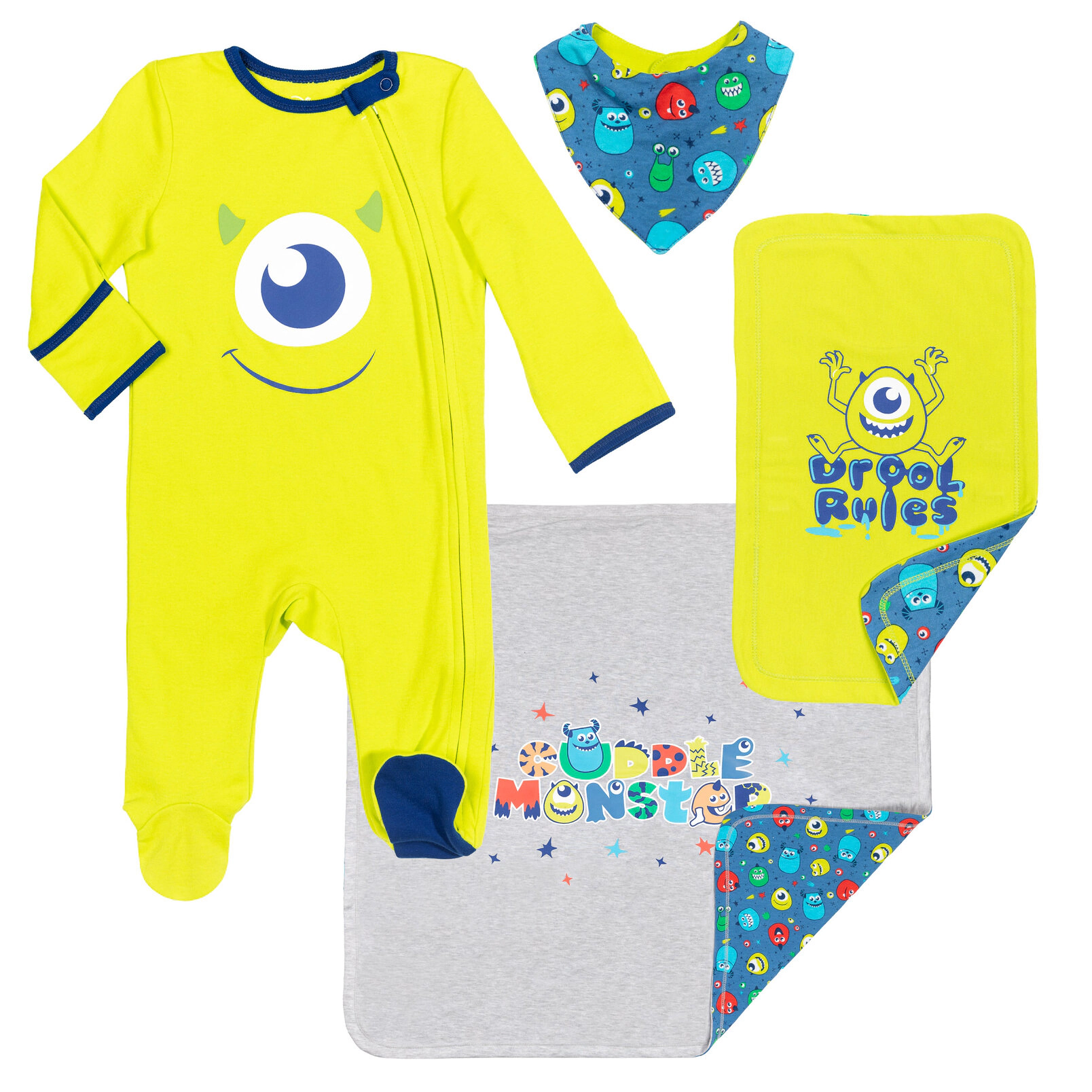 Disney Baby Boy or Girl 4-Piece Sleep N' Play and Blanket Set