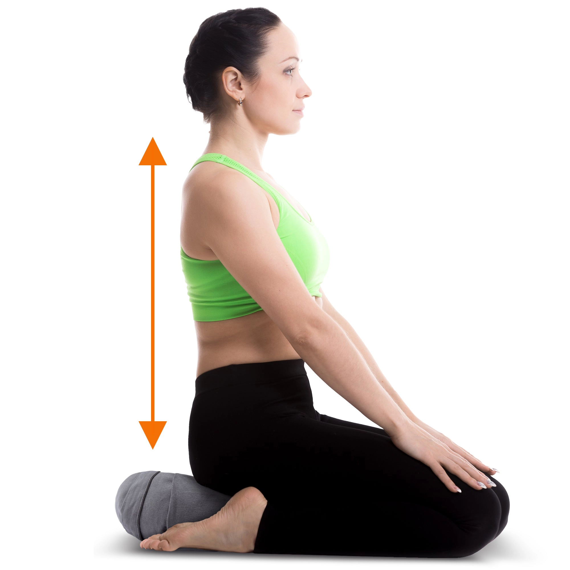 Cheer Collection Round Buckwheat Meditation and Yoga Floor Cushion