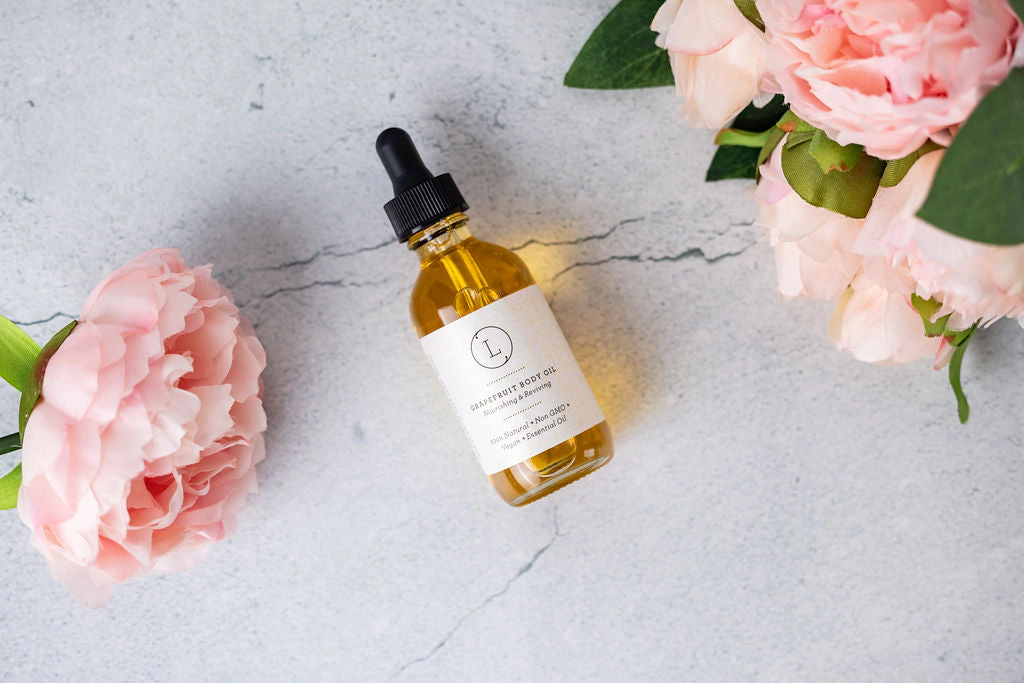 Lizush  Grapefruit Moisturizing Body Oil 2 oz