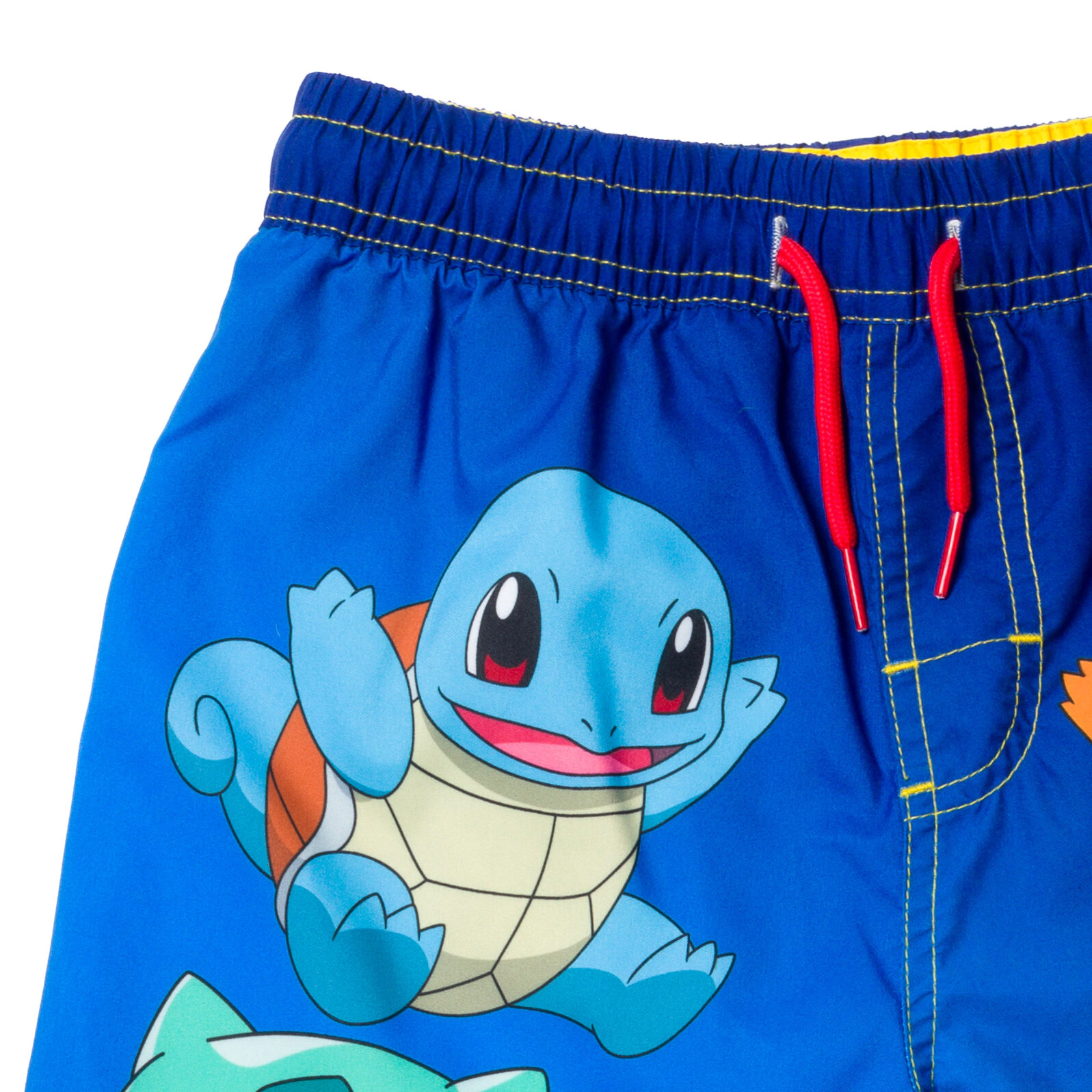Pokemon Boys' Short Sleeve Rash Guard and Swim Trunks Set