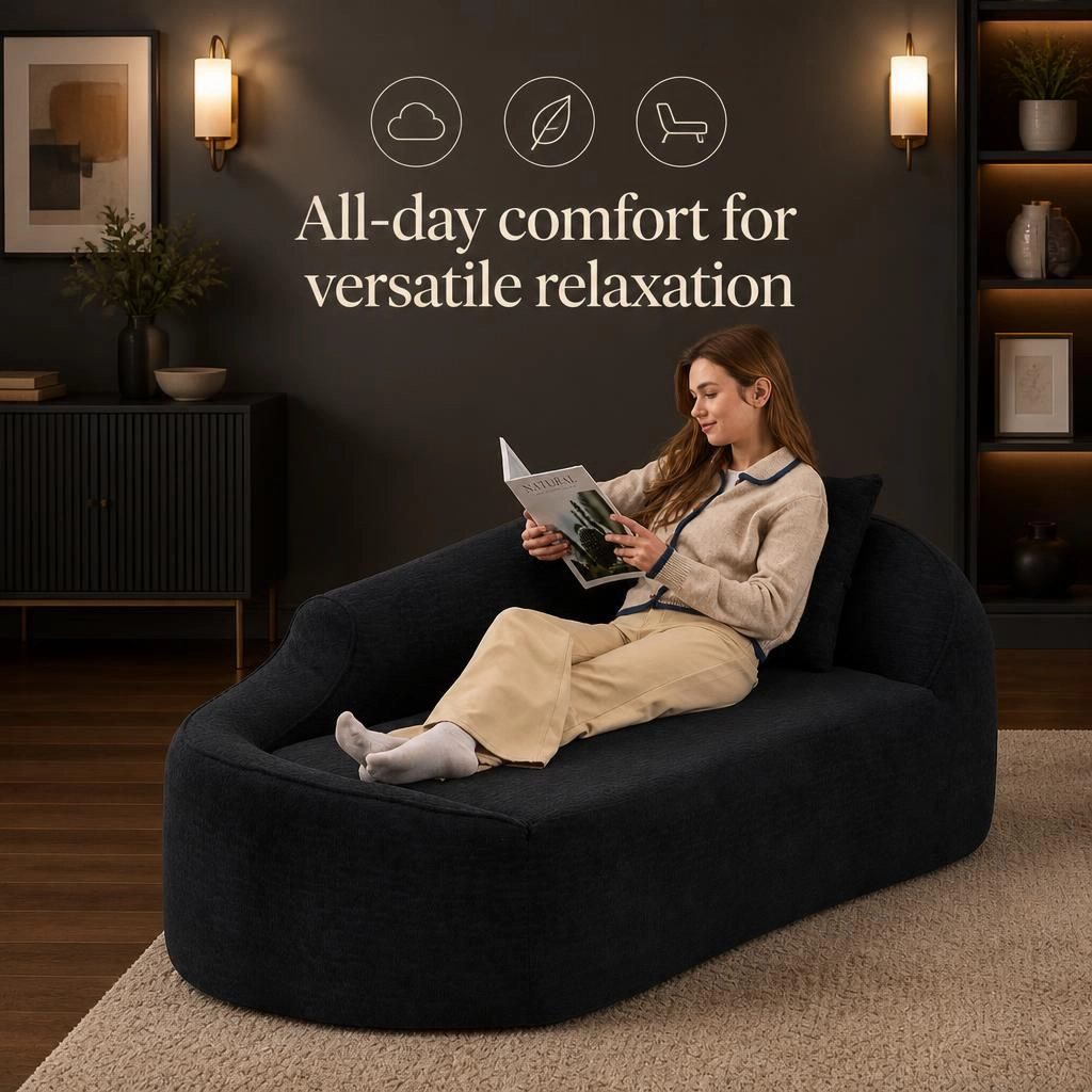 GOODSILO Comfortable Large Floor Lazy Sofa Bean Bag Chair