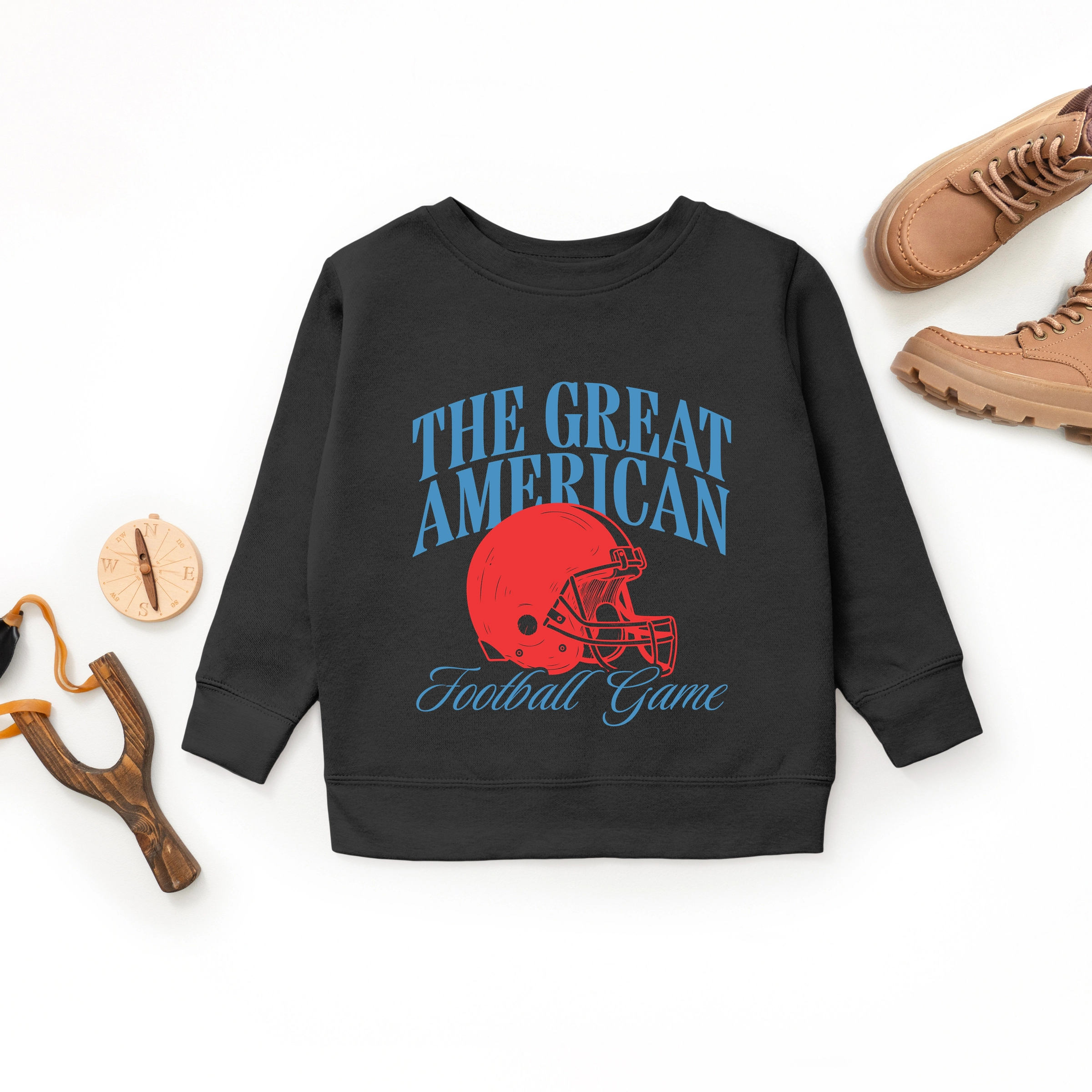 The Juniper Shop - Youth Graphic Sweatshirt Great American Football Game
