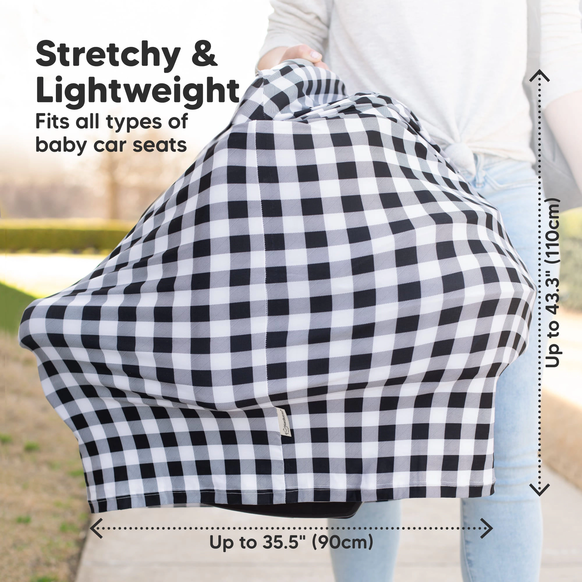 KeaBabies All-in-1 Multi-Use Cover for Baby Boys, Girls