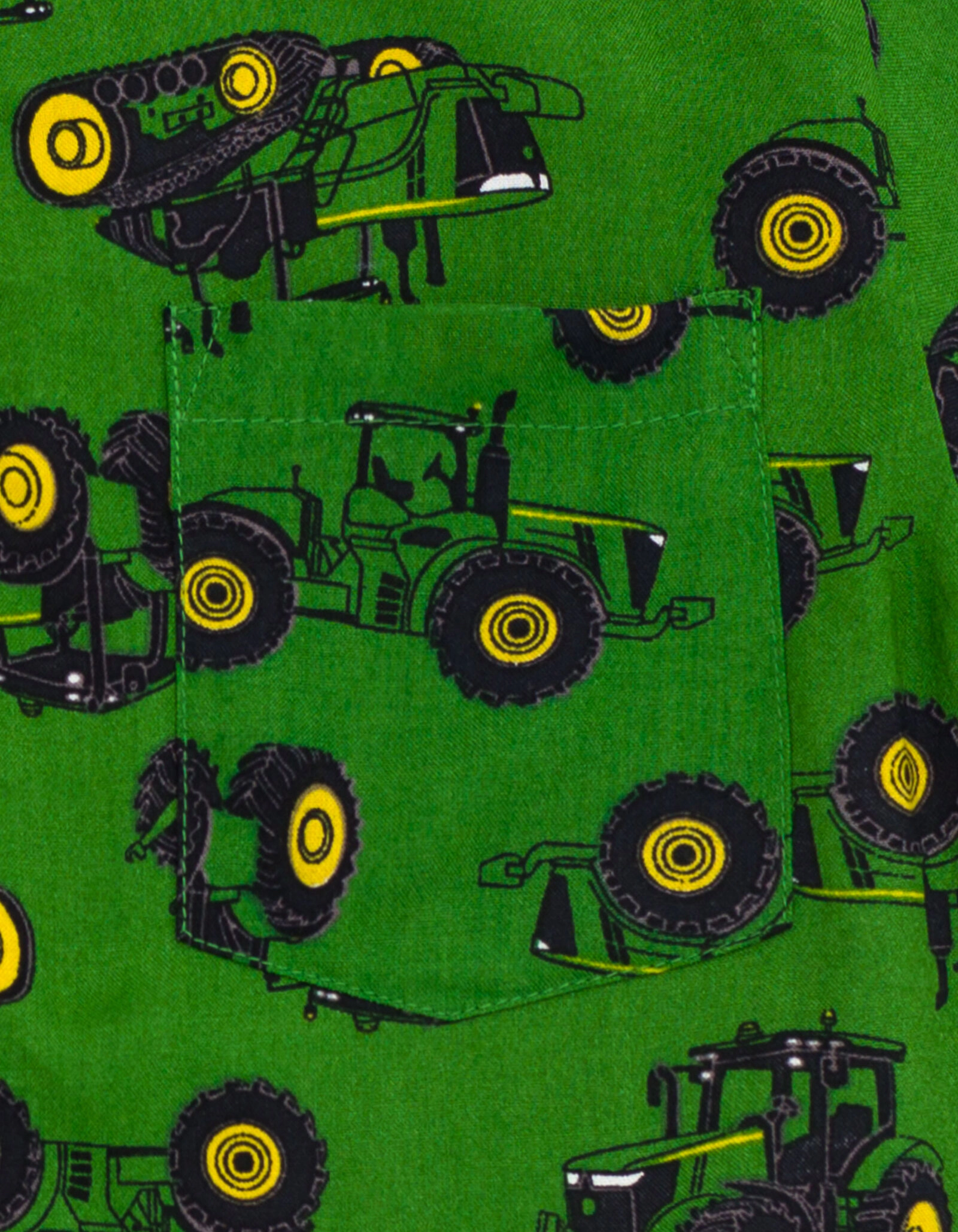 John Deere Boys' Short Sleeve Button-Down Shirt