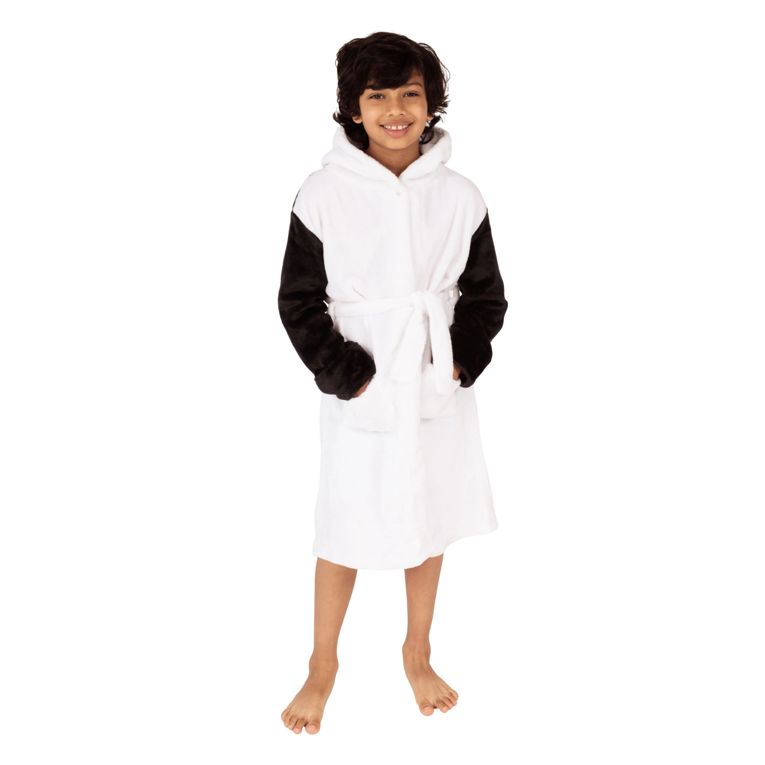 Leveret Kids Hooded Fleece Animal Robe