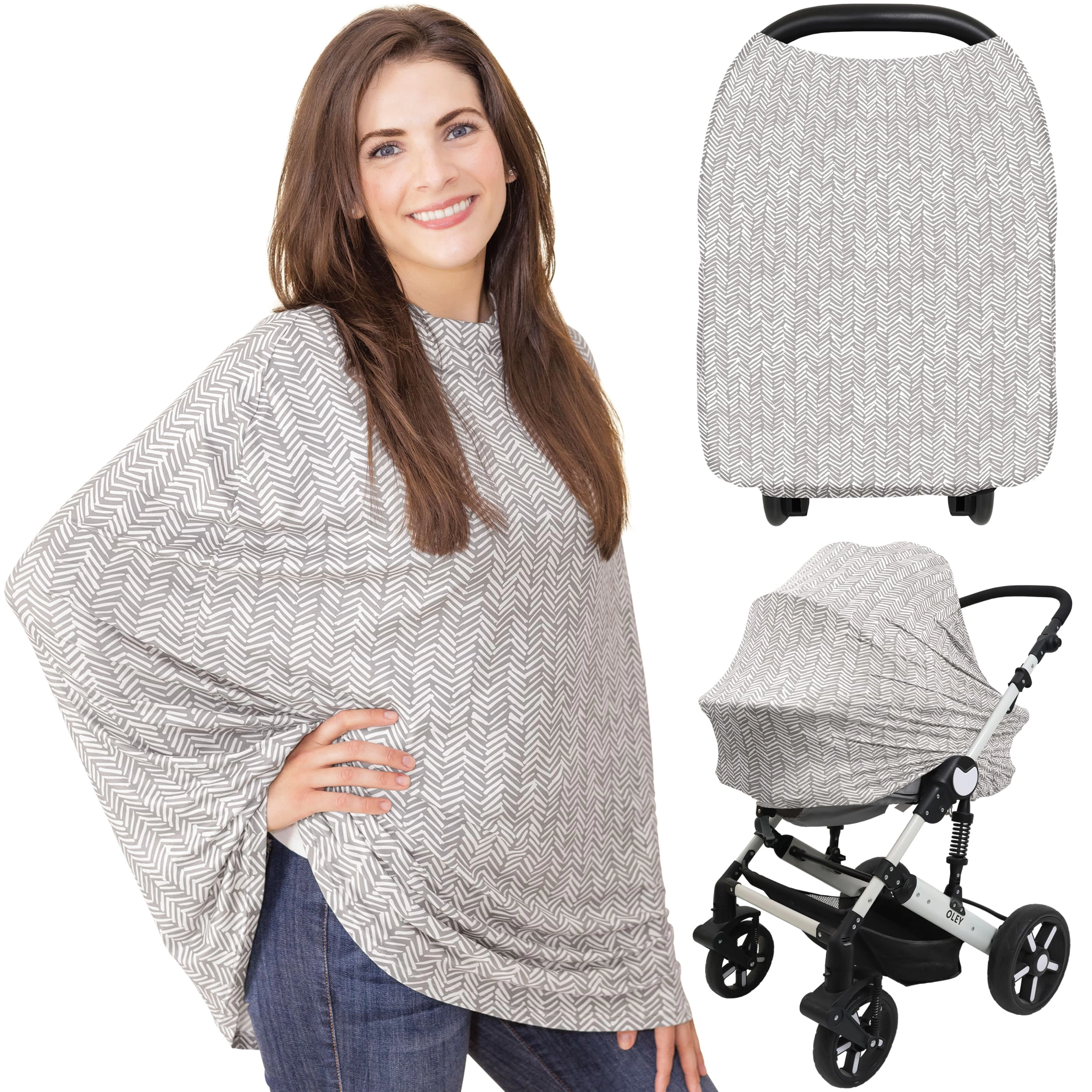 KeaBabies All-in-1 Multi-Use Cover for Baby Boys, Girls