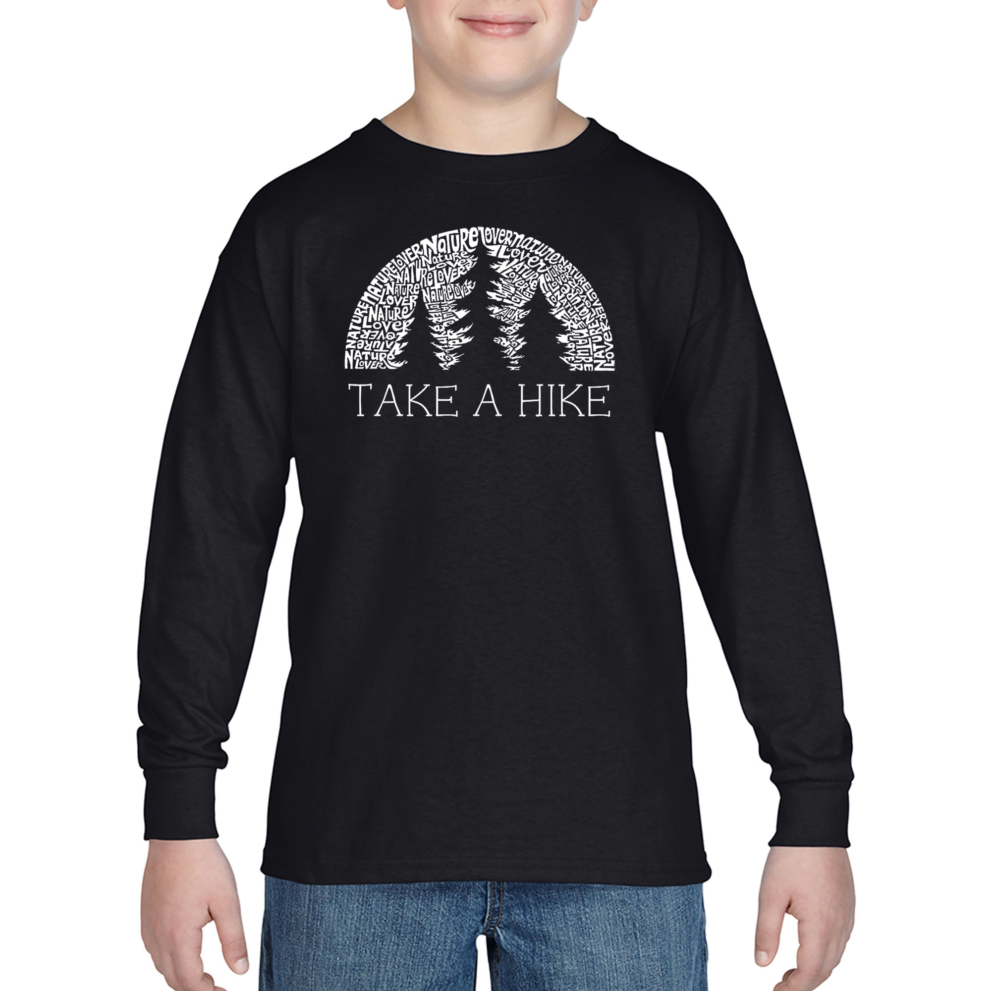 LA Pop Art Boys Long Sleeve T-Shirt -  Nature Lover