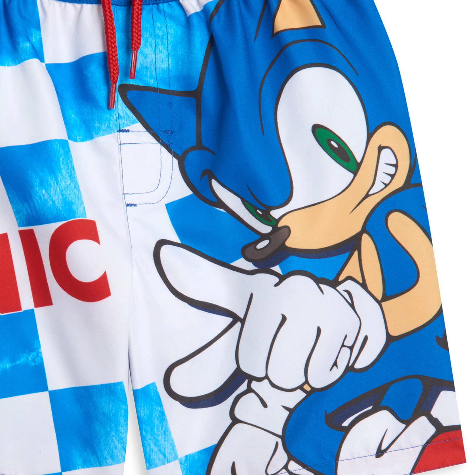SEGA Sonic the Hedgehog Boys' UPF 50+ Swim Trunks