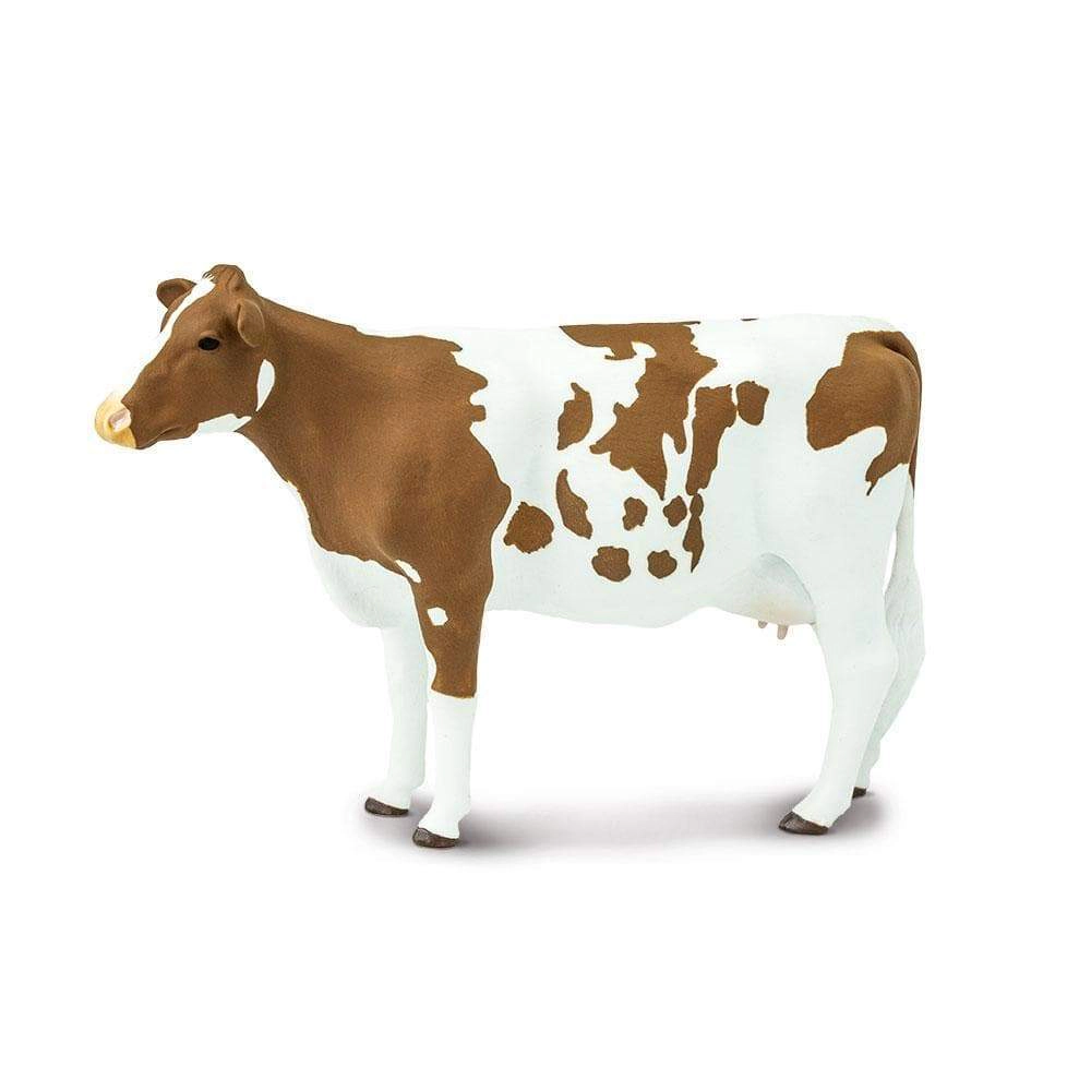 Safari Ltd. - Ayrshire Cow Kids Toy Figure