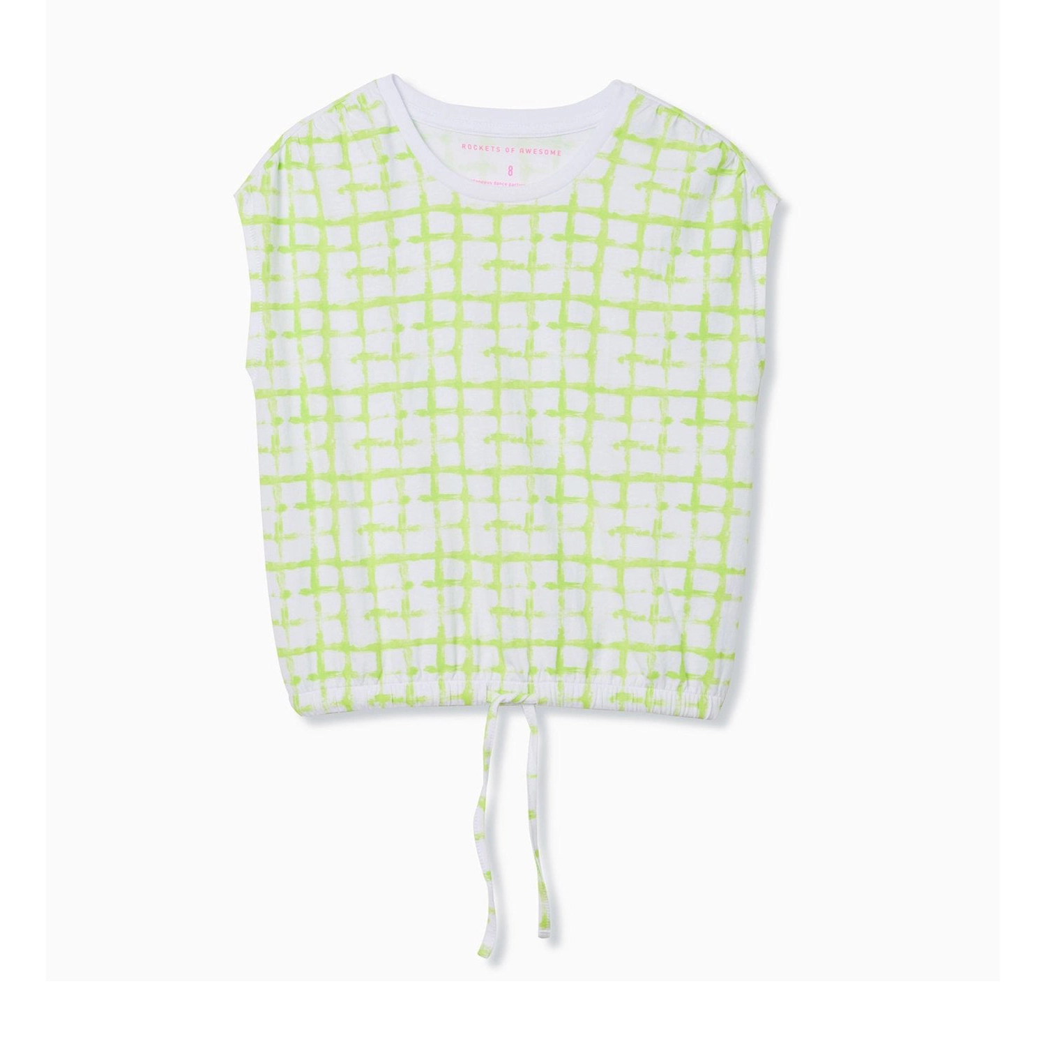 Rockets of Awesome Lime Wire Cinched Top for Girls