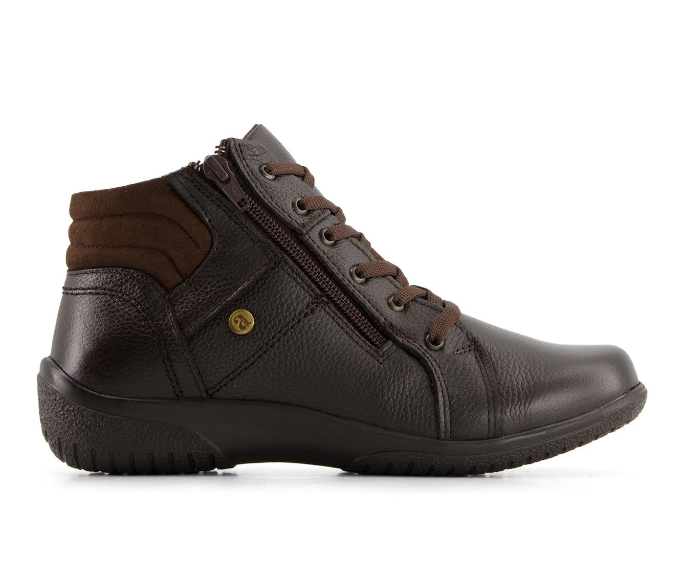 Andrea Womens Leather Ankle Booties