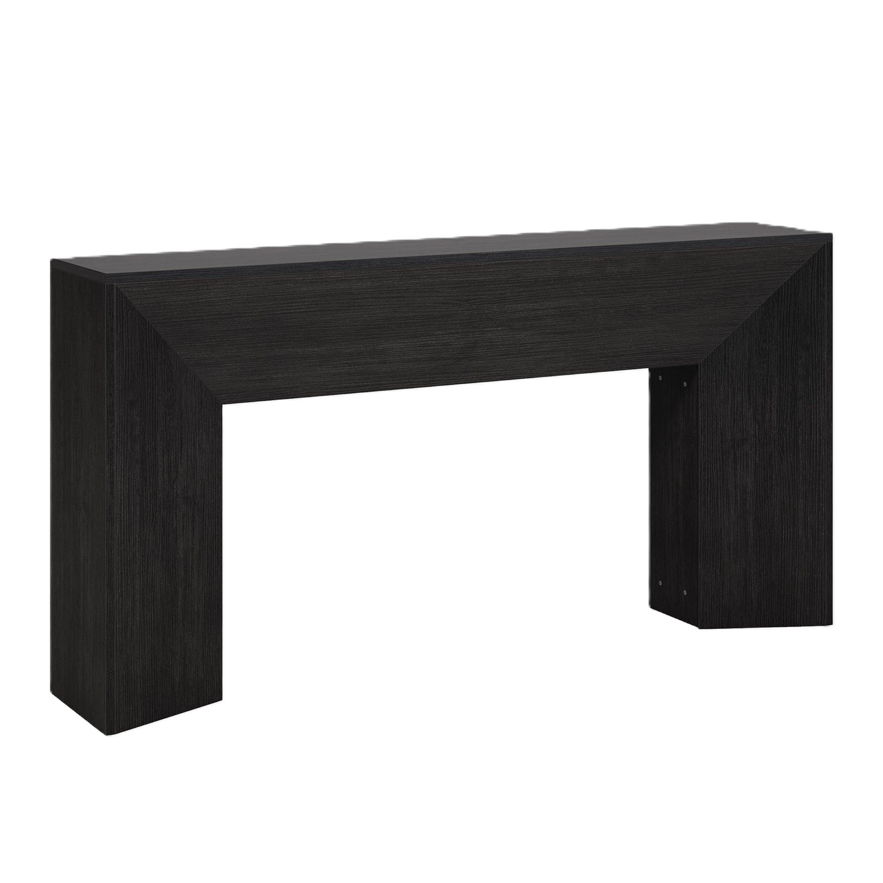 Tribesigns 63" Console Table, Wooden Sofa Table Hallway Foyer Table