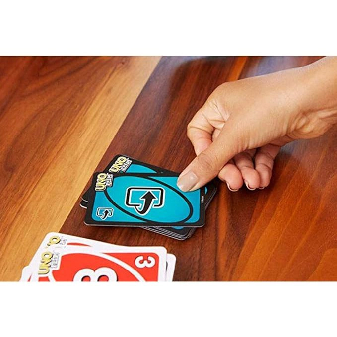 Mattel UNO Flip Double-Sided Card Game, 112-Card Deck