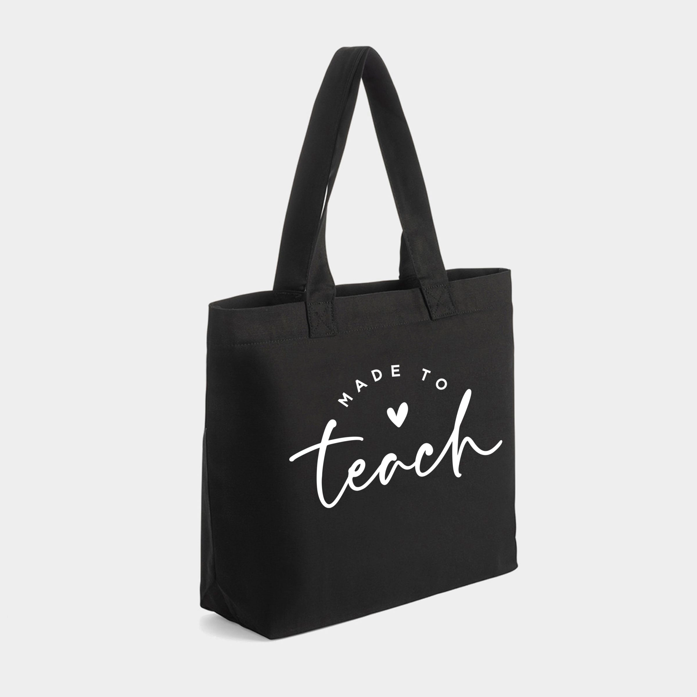 Simply Sage Market - Zippered Canvas Tote - Made To Teach