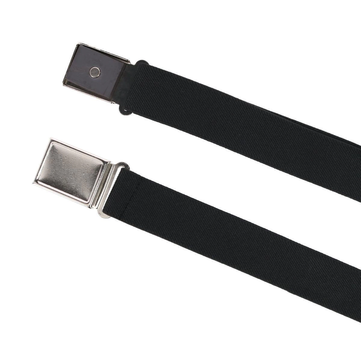 CTM Kids' Adjustable Elastic Belt with Magnetic Buckle
