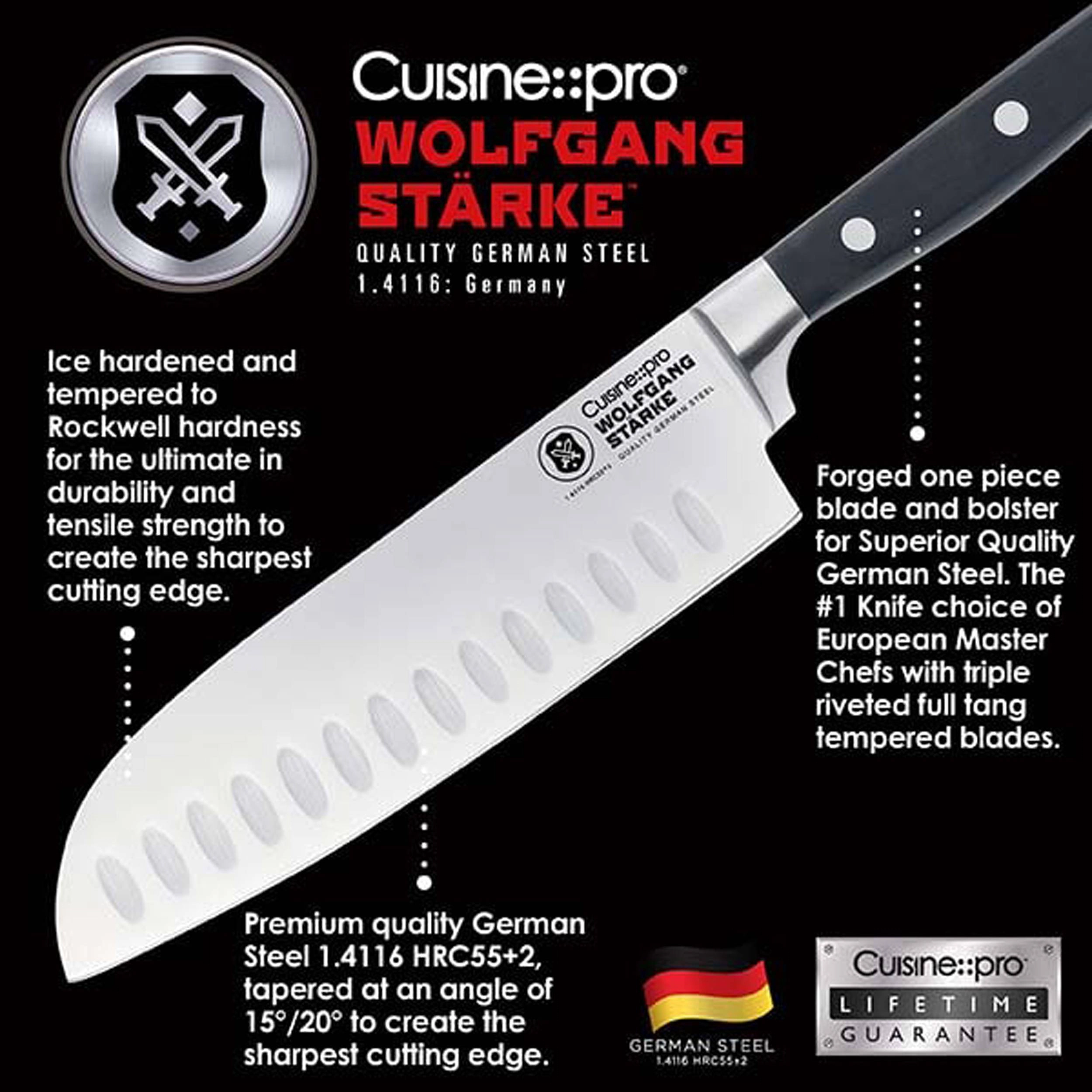 Cuisine::pro® WOLFGANG STARKE Mini Chef's Knife 6"