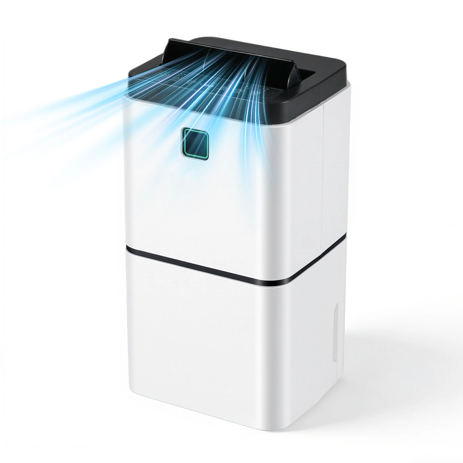SlickBlue 30 Pint Portable Dehumidifier with Digital Display and 3 Working Modes