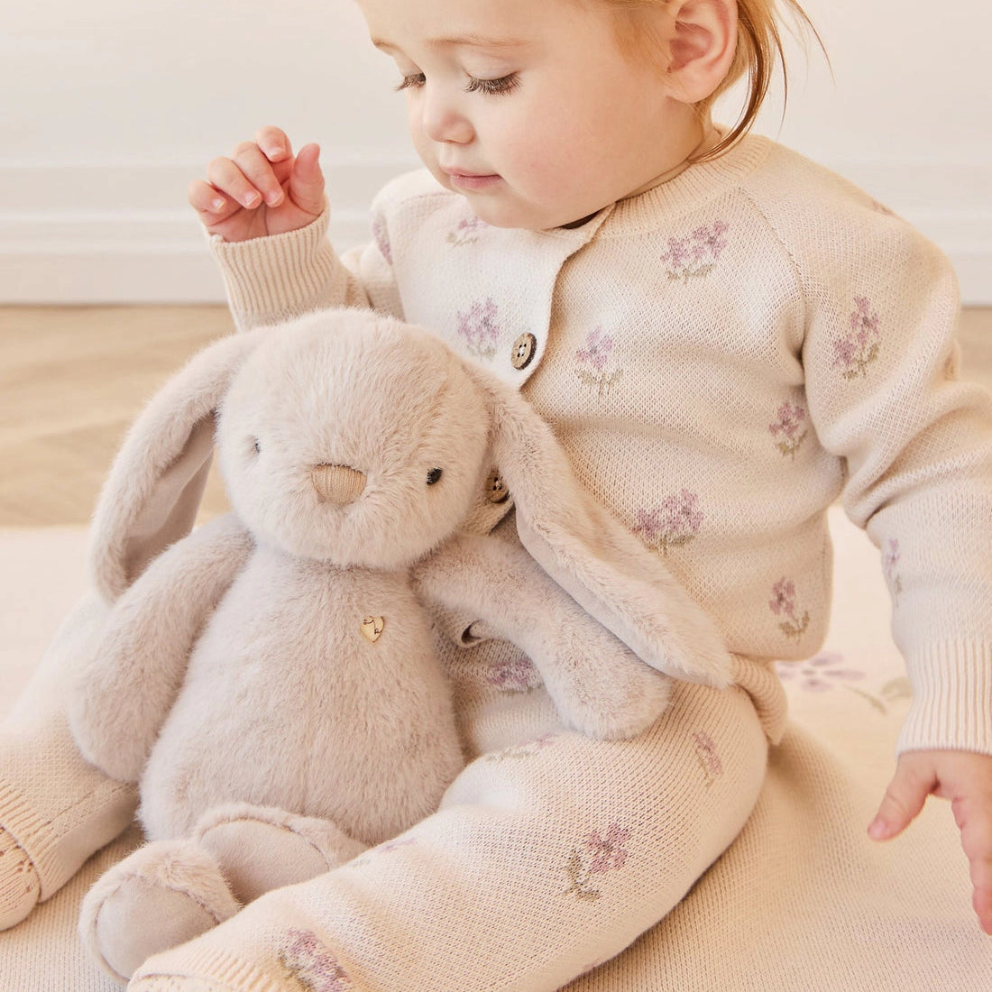 Snuggle Bunnies Penelope the Bunny 12" & 6" Set