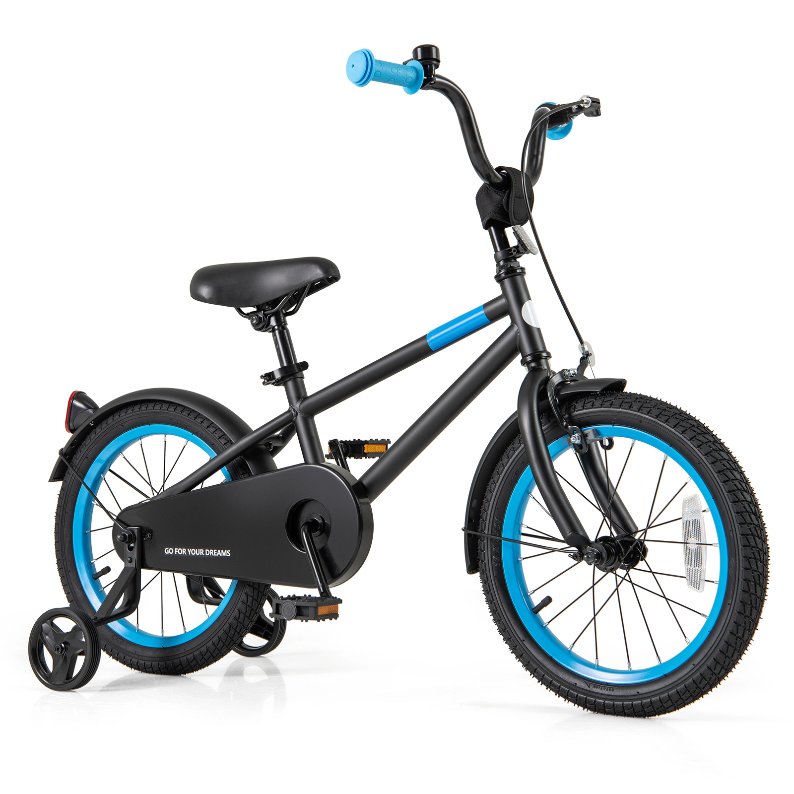 LJG Kids Bike with Adjustable Handlebar and Saddle