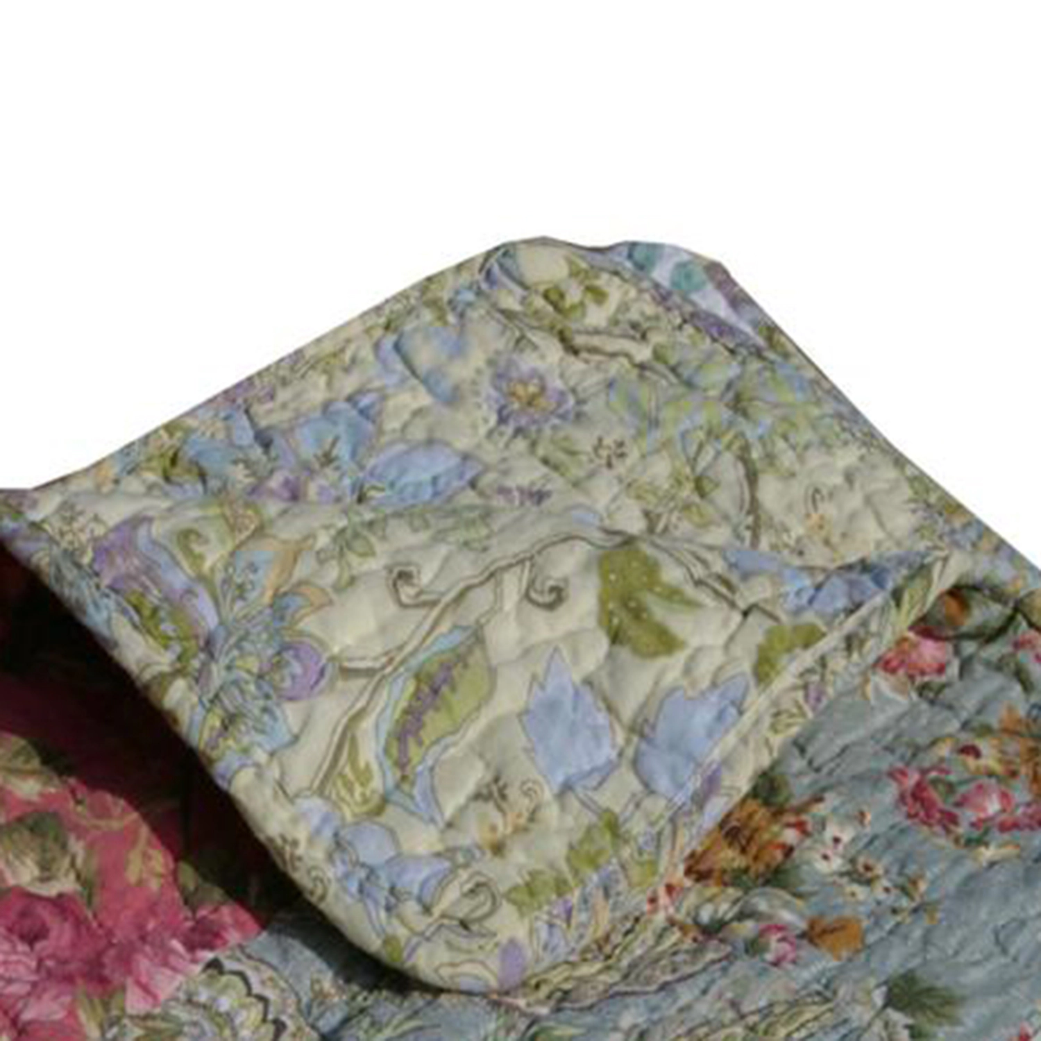 Greenland Home Fashion Blooming Prairie Accessory Throw Blanket - Multi 50x60"