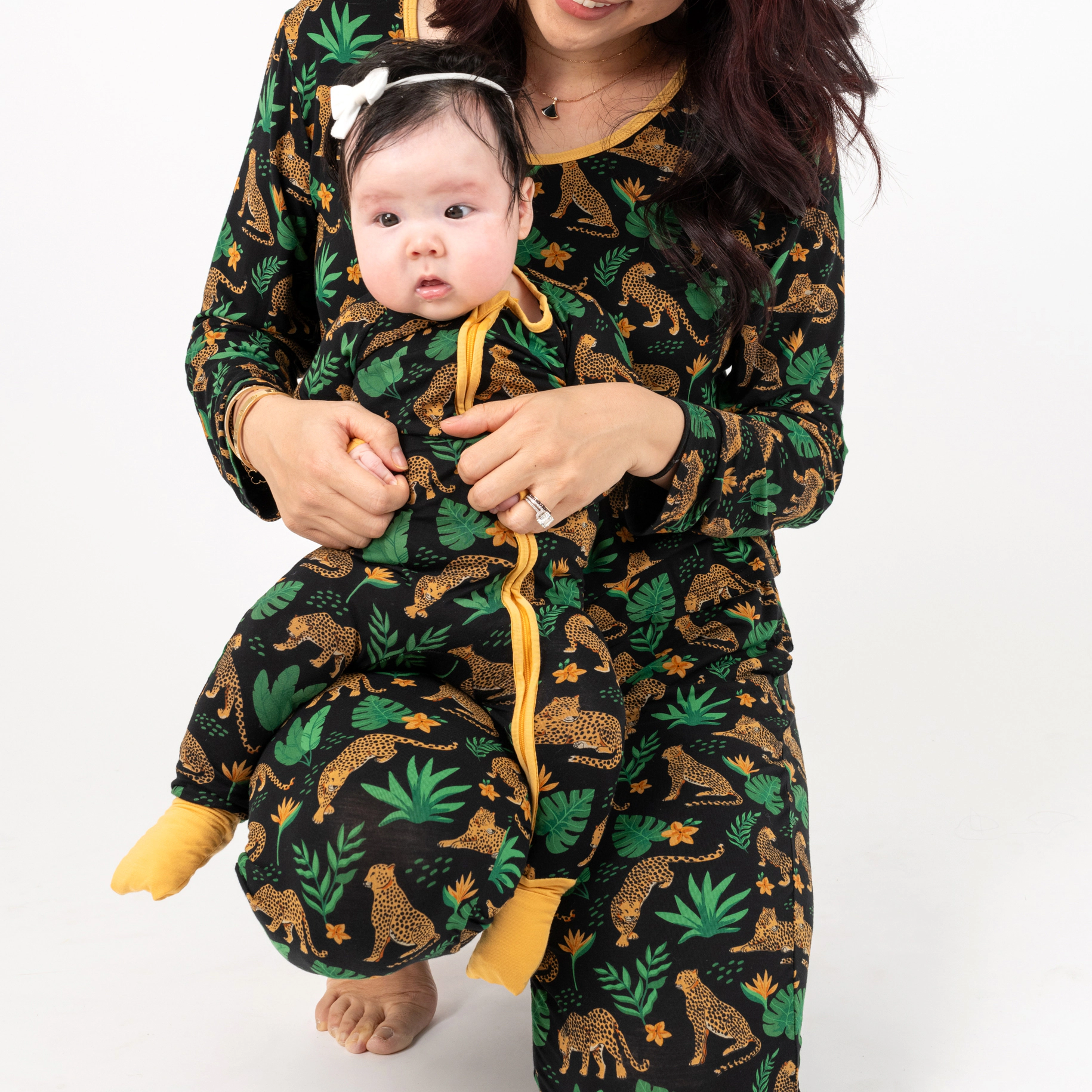 Leveret Toddler 1-pc Cooling Viscose Long Sleeve Animal Footed Pajamas