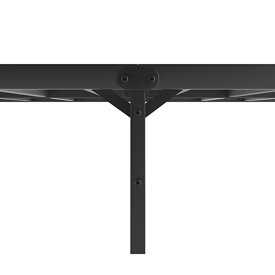 Flynama Full Metal Platform Bed Frame with Headboard, No Box Spring Needed
