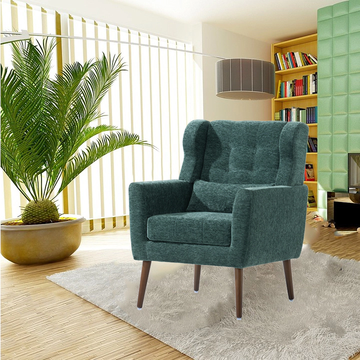 GOODSILO Soft Chenille Accent Chair Versatile Seating