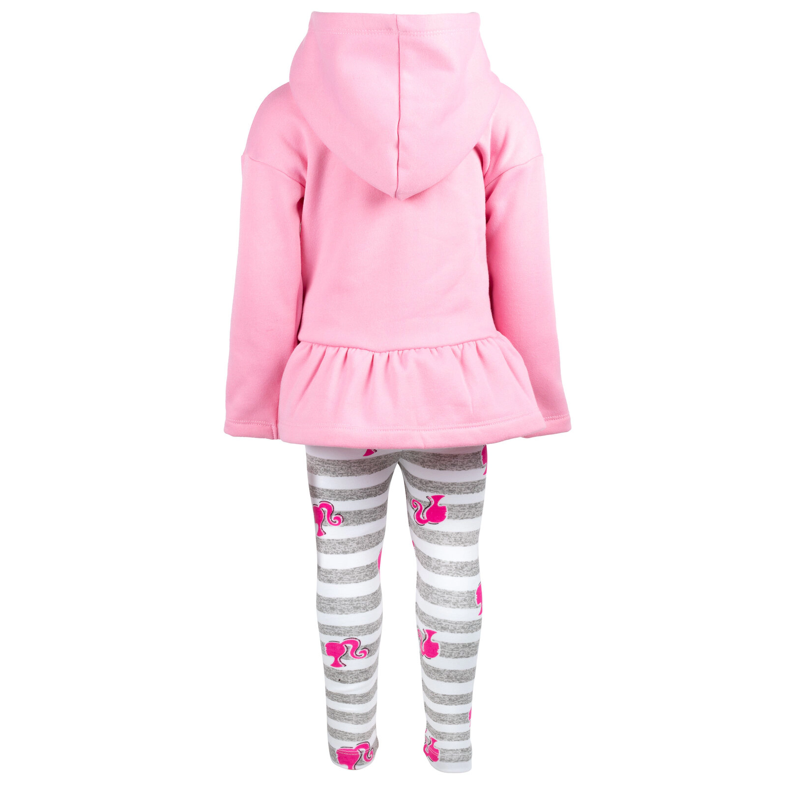 Barbie Girls' 2-Piece Fleece Hoodie and Leggings Set