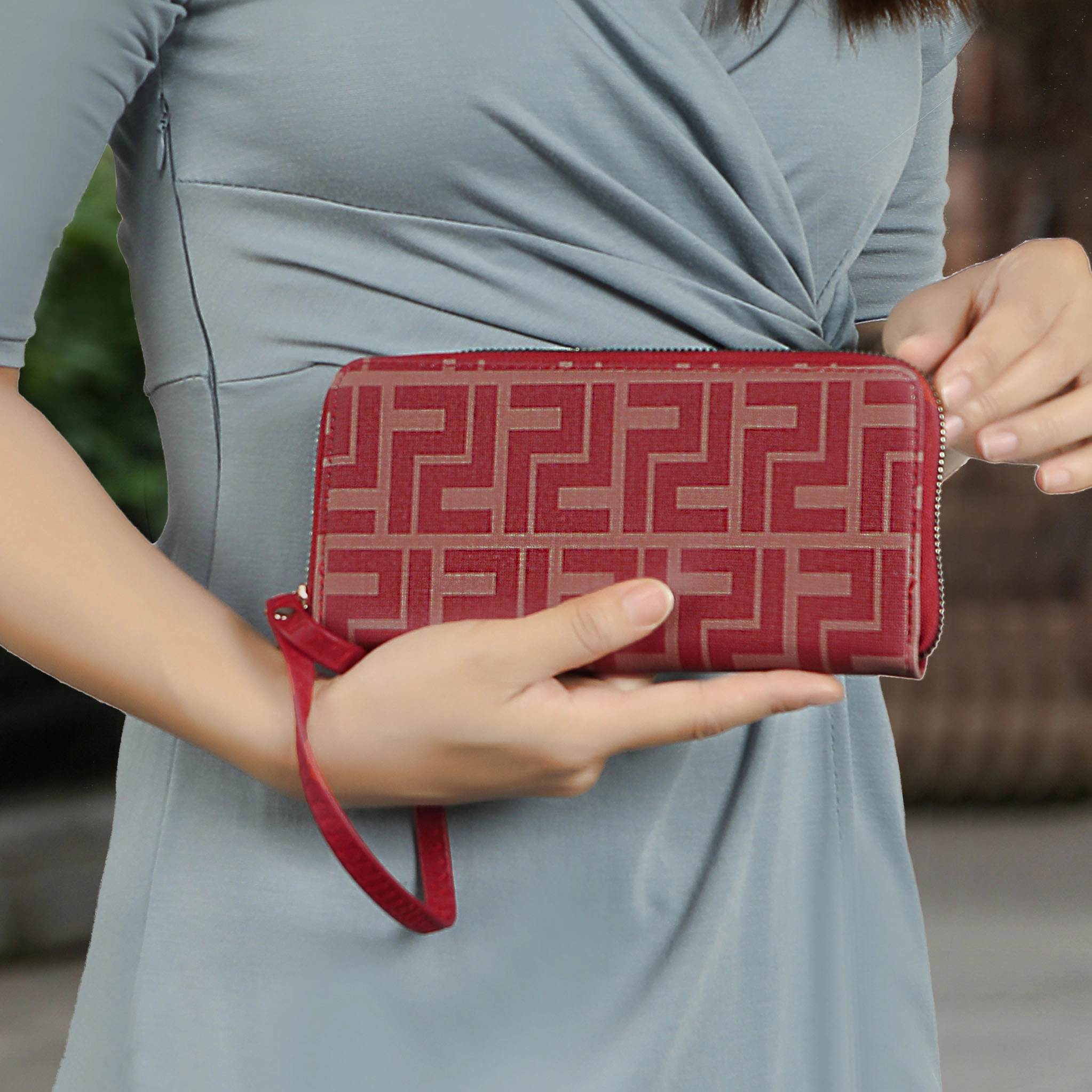 MKF Collection by Mia K. Marlene Tote Bag with Matching Wallet Vegan Leather