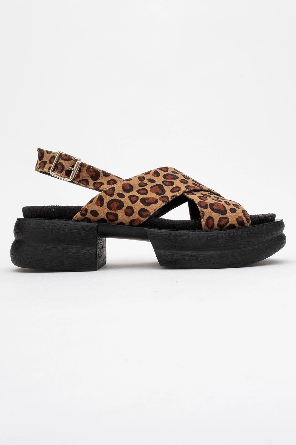 Prologue Shoes Womens Lungo Cross‑Strap Wedge Sandal
