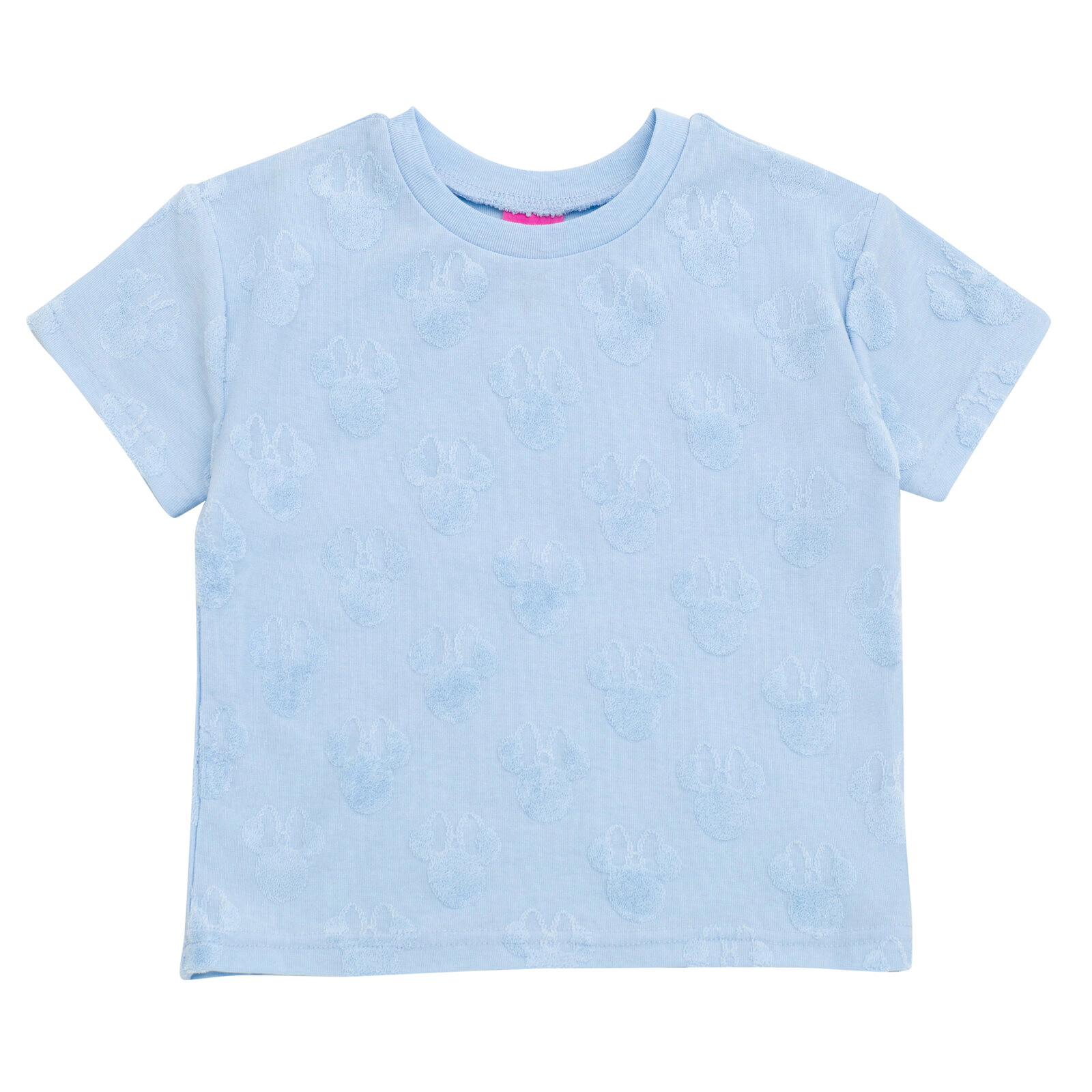 Disney Minnie Mouse Girls' Loop Terry T-Shirt and Shorts Set