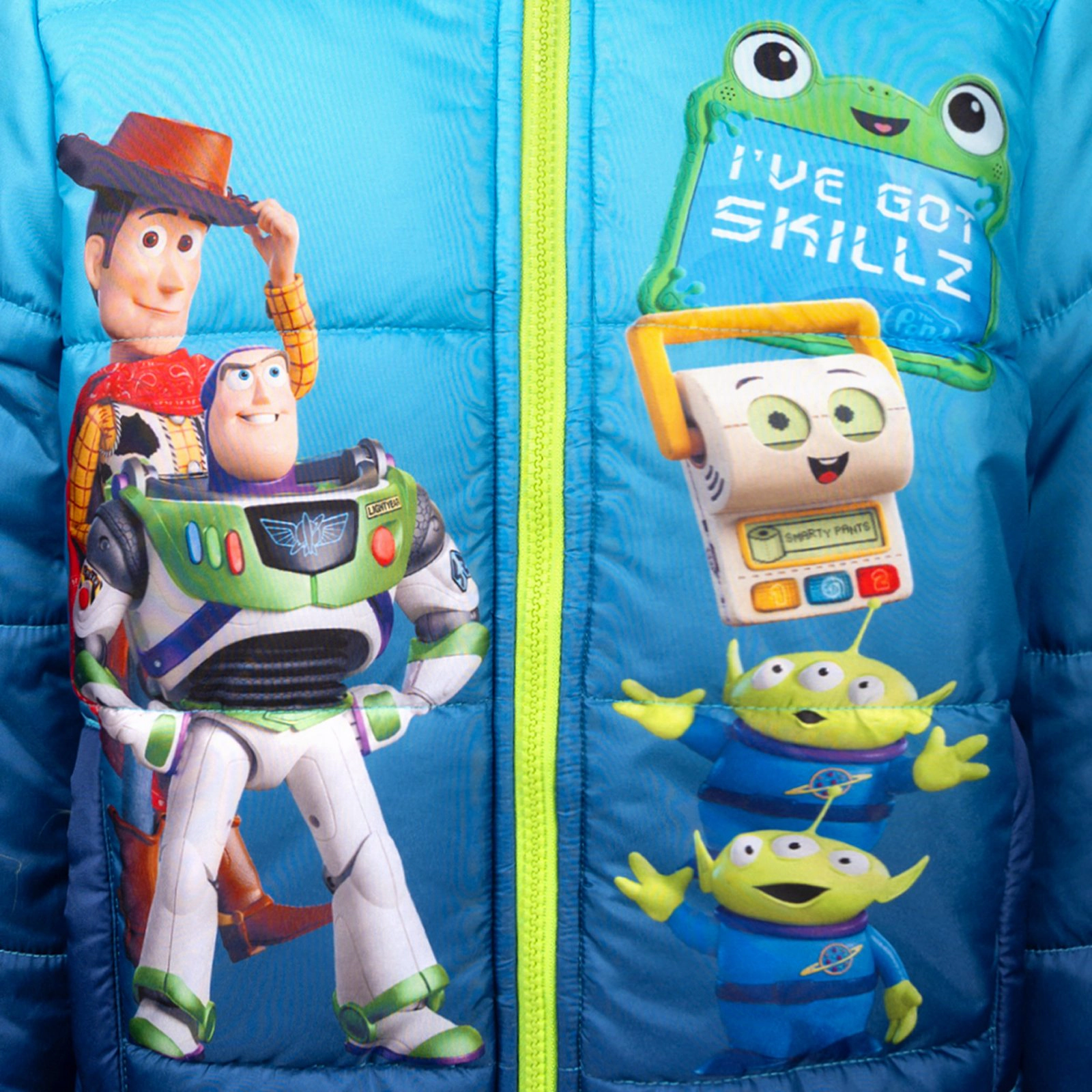 Disney Toy Story Boys' Hooded Puffer Jacket