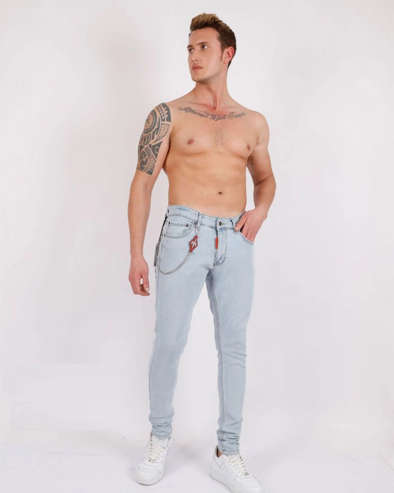 Elie Balleh Men's slim fit skinny jeans