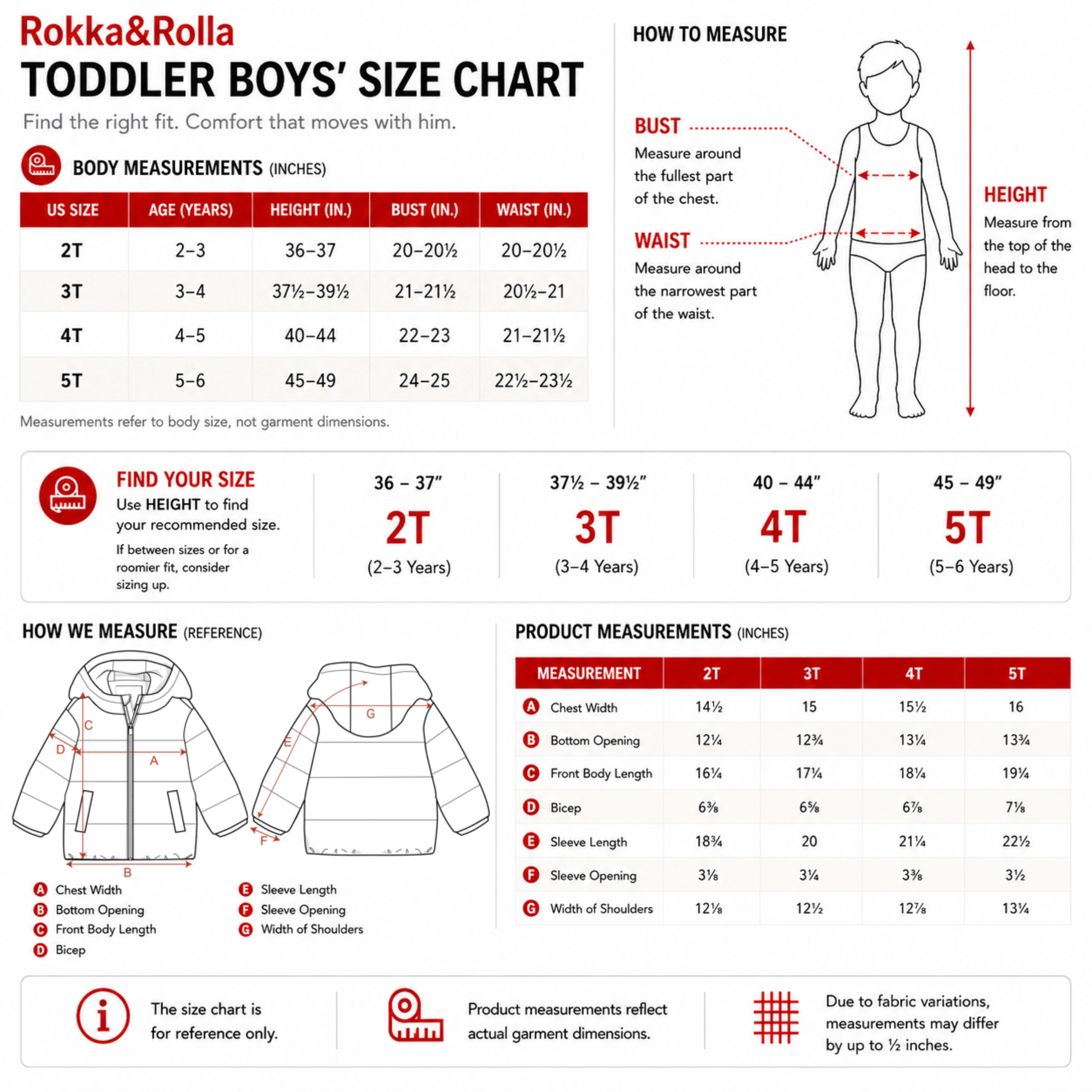 Rokka&Rolla Toddler Boys Hudson Tractor Print Fleece Lined Puffer Jacket