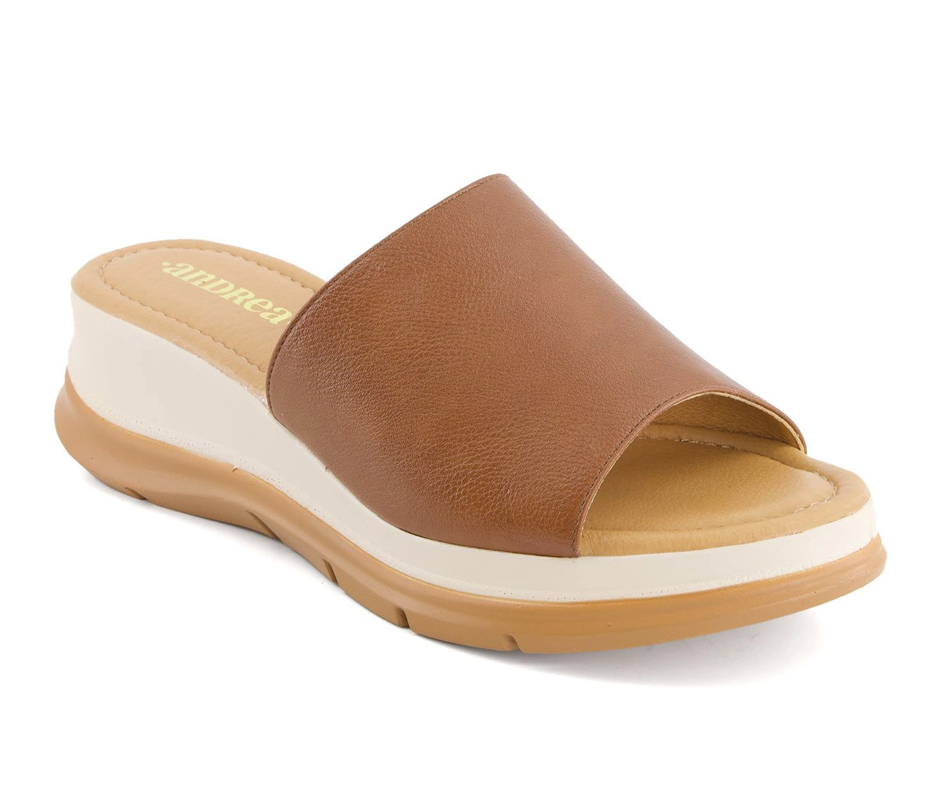 Andrea Womens Ultra Comfort Slip On Sandals