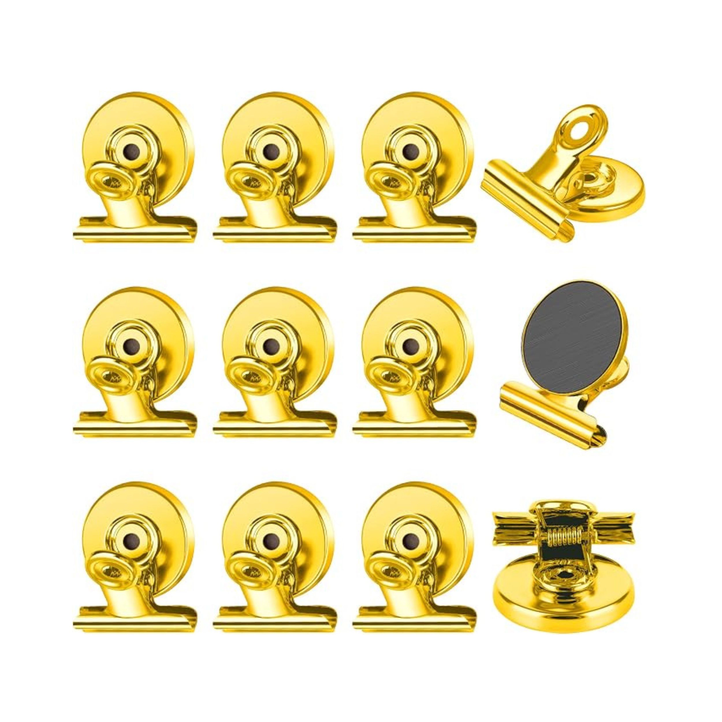 Stock Preferred Pack of 12 Fridge Magnets Magnetic Clips for Refrigerator and Whiteboard