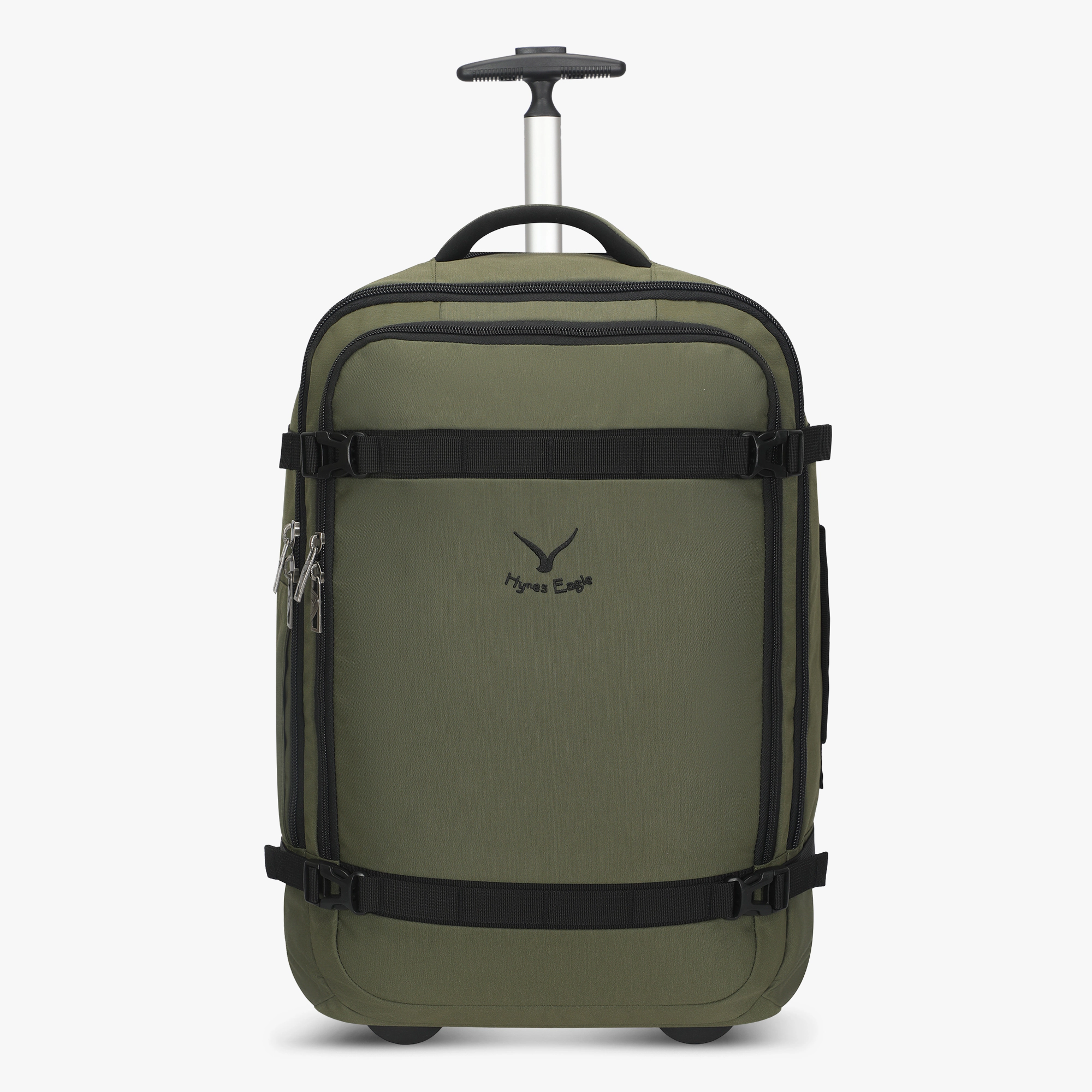 Hynes Eagle Unisex Rolling Travel Backpack (42L)
