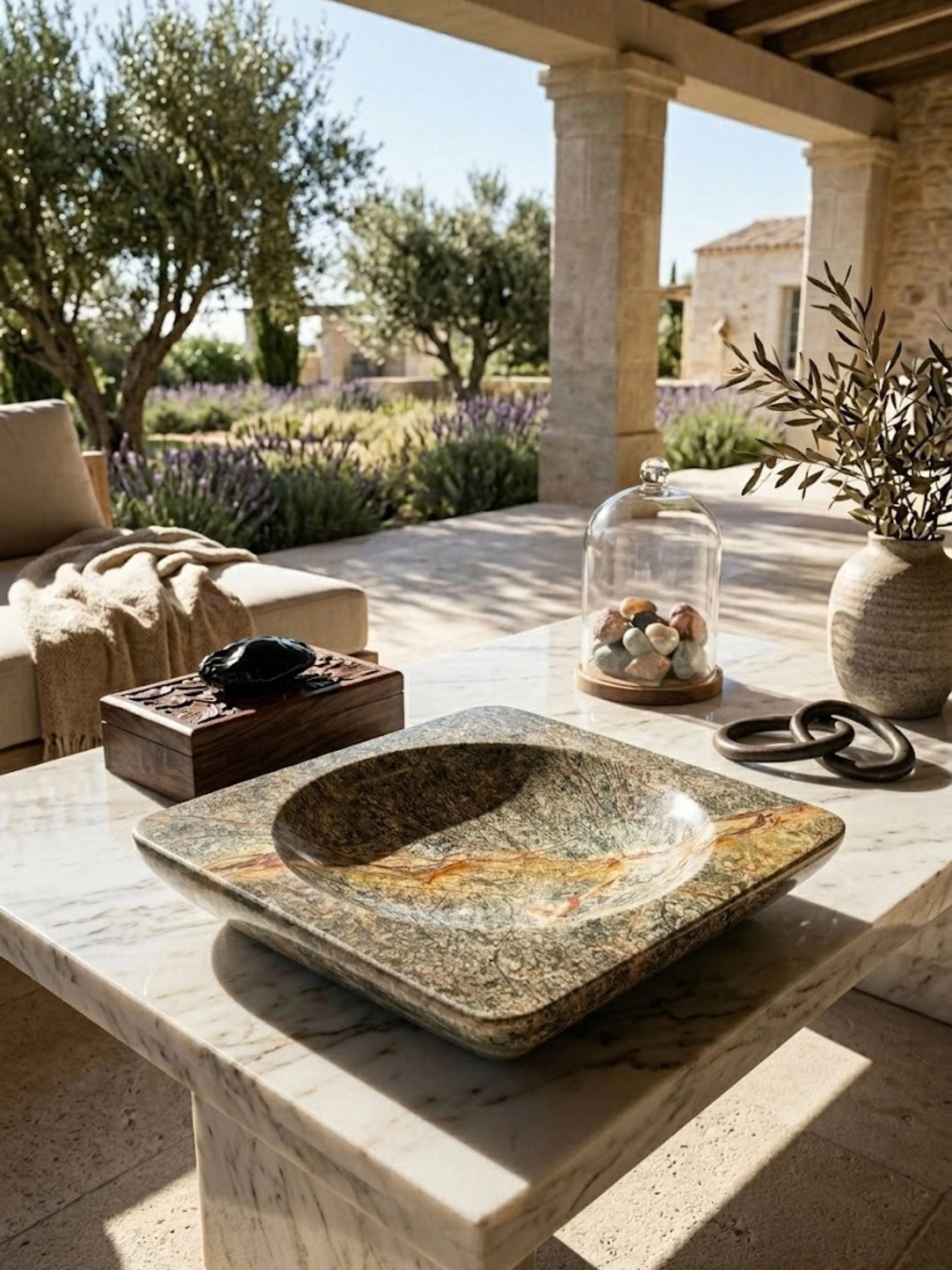 GAURI KOHLI Selva Marble Bowl