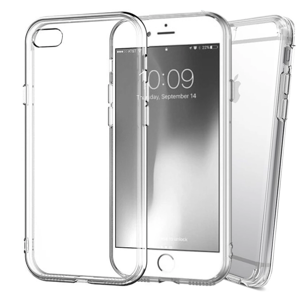 Qixxronics Phone Case for iPhone 7 plus / iPhone 8 Plus Protection Cover Clear Shockproof Protective Cellphone Case