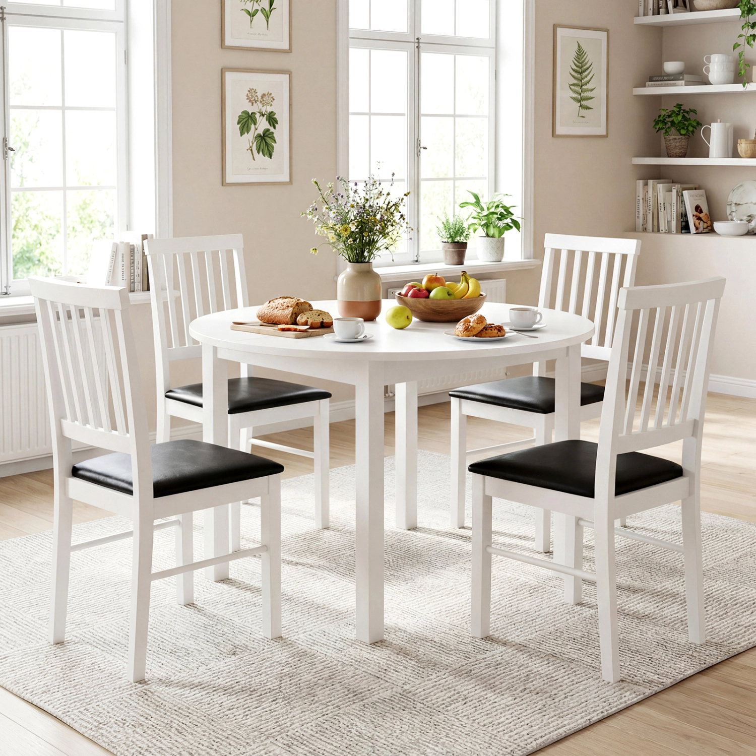 LJG Dining Chairs Set of 2 Modern Mid Century Dining Room Chairs