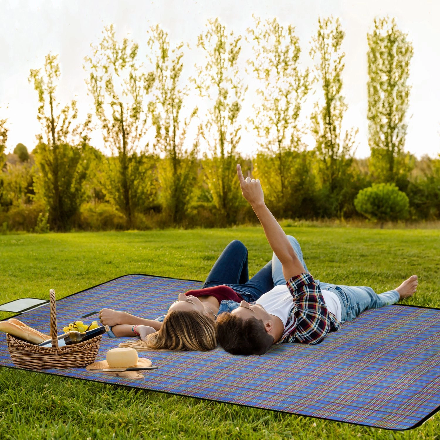 GBruno Waterproof Foldable Picnic Blanket