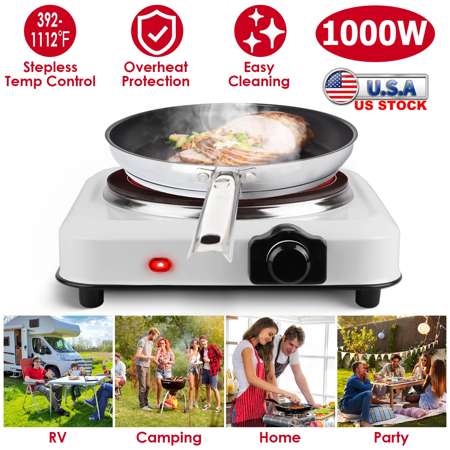 IMounTEK Unisex Infrared Single Burner Hot Plate