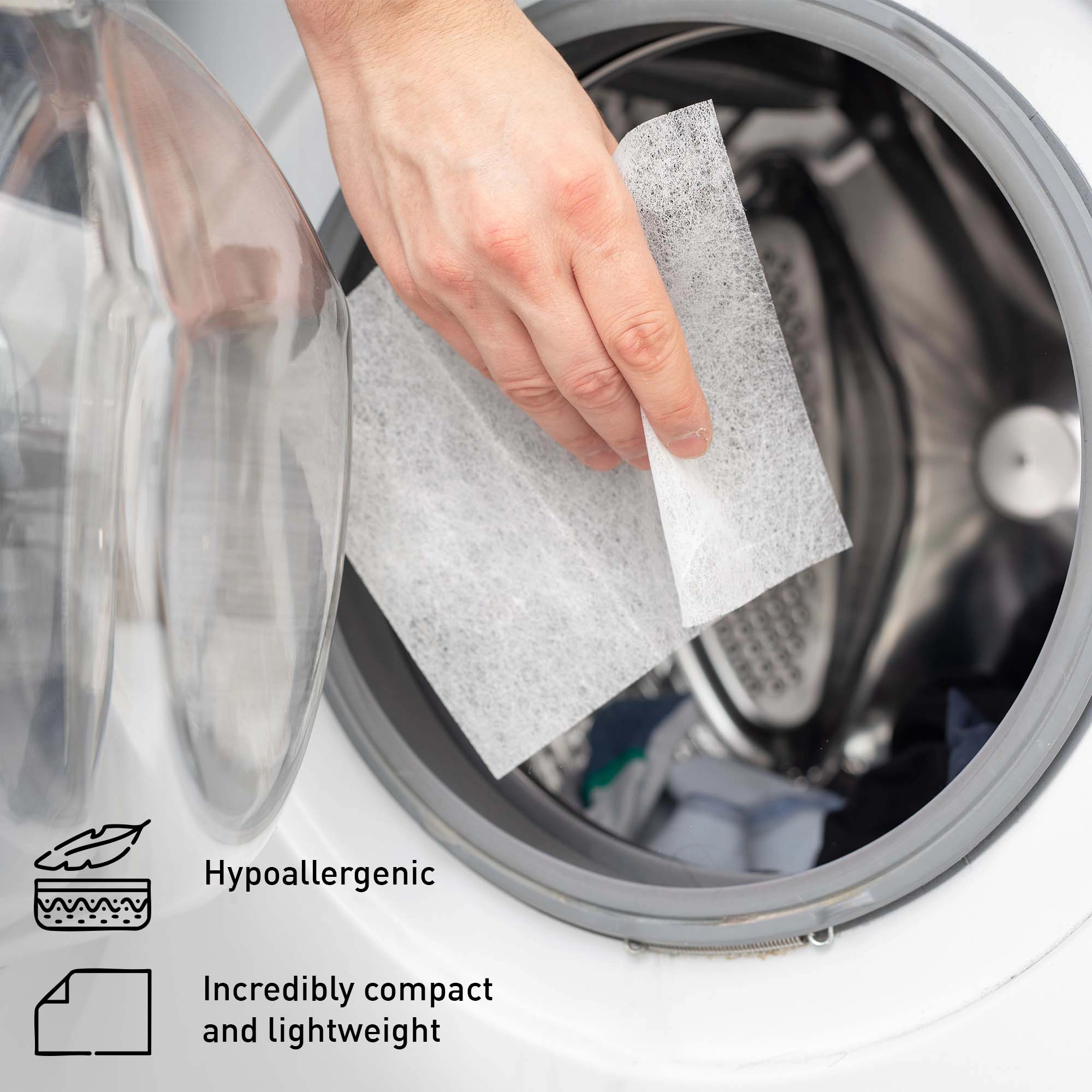 Pursonic Unisex Eco Laundry Set: Detergent Sheets, Dryer Balls & Essential Oils