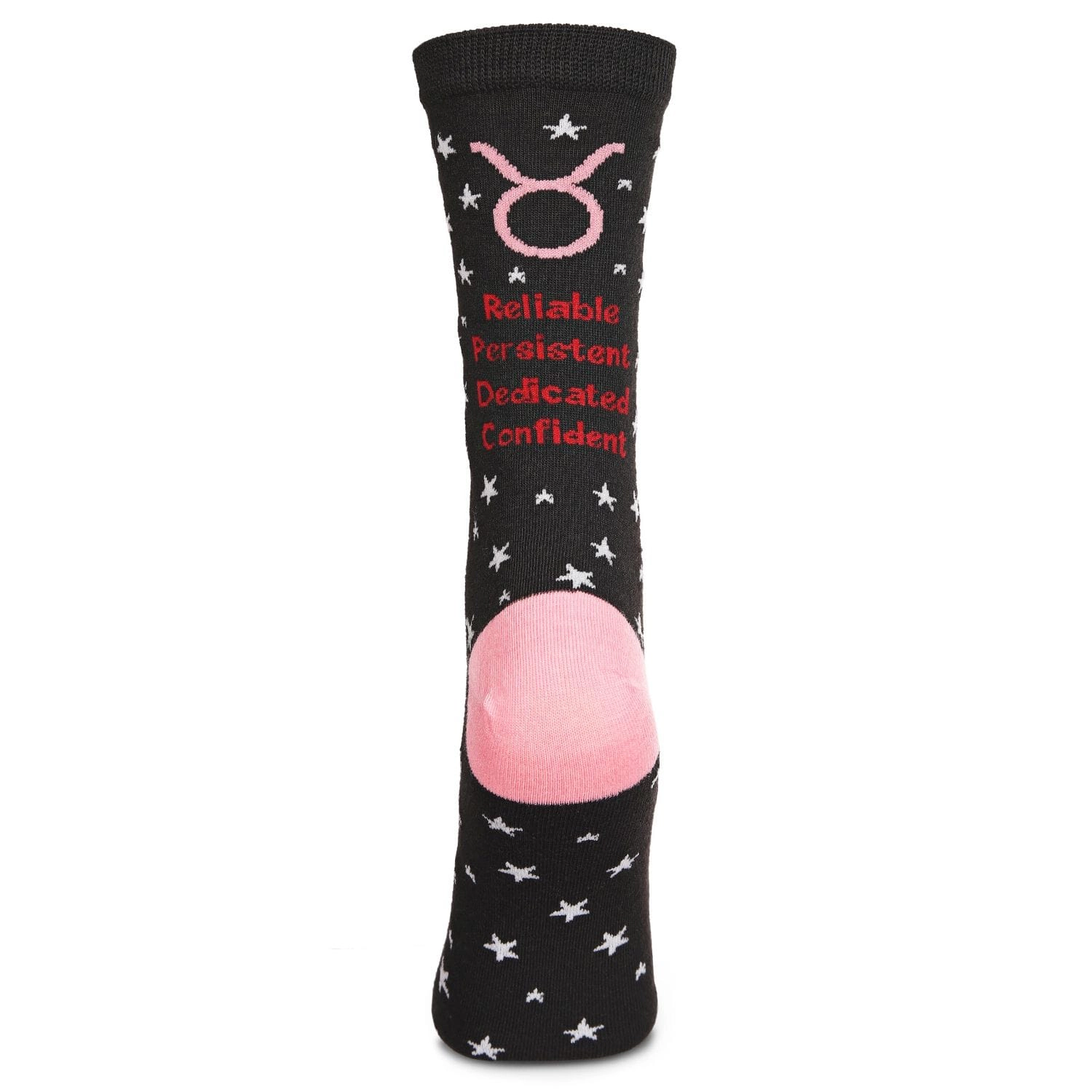 MeMoi Women's Taurus Zodiac Sign Crew Socks