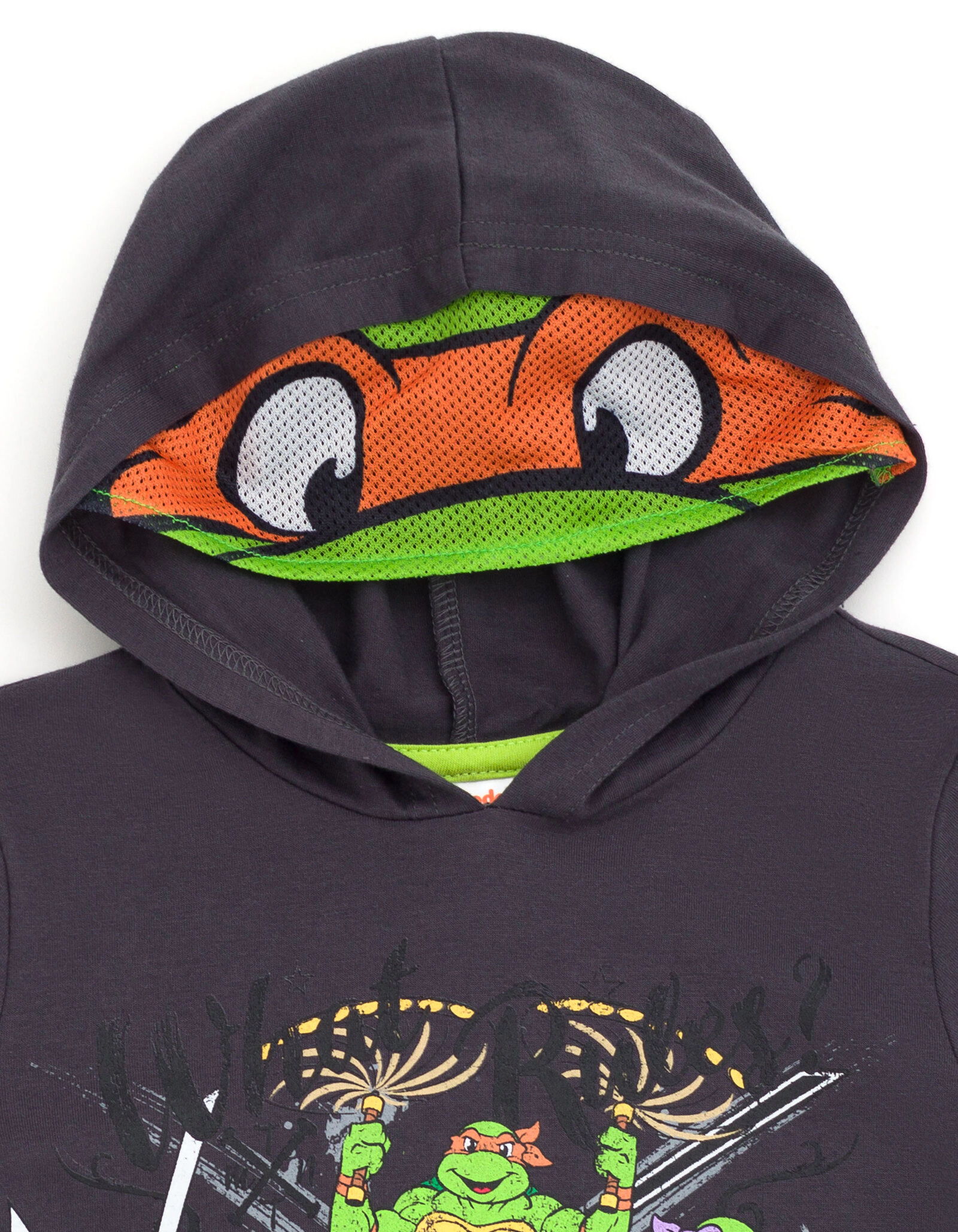 Teenage Mutant Ninja Turtles Boys' Cosplay Hooded Tee and Shorts Set