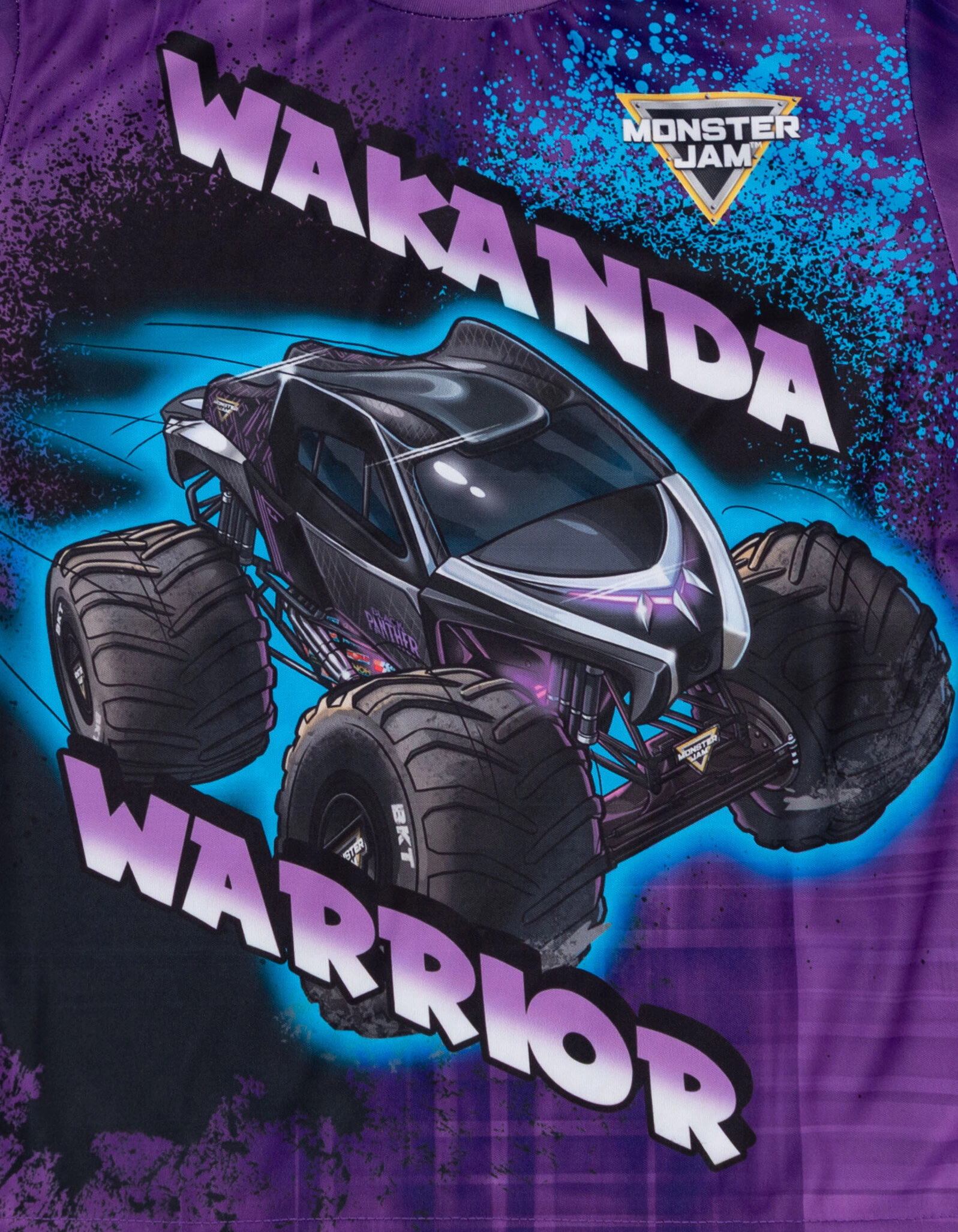 Monster Jam Matching Family Athletic Short Sleeve T-Shirt