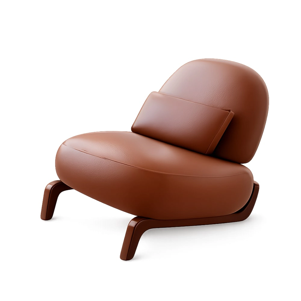 GOODSILO Upholstered Fabric Accent Chair