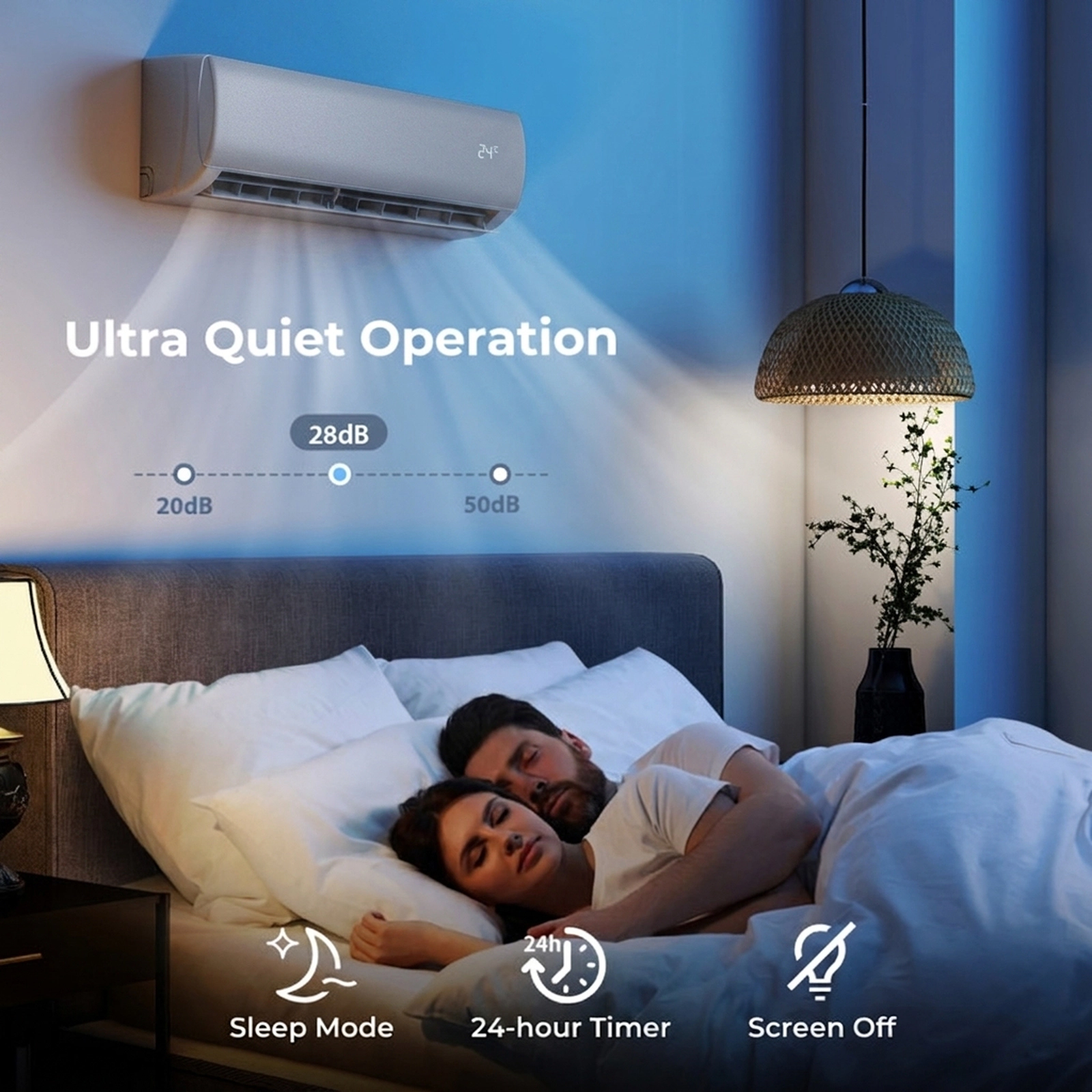 SUGIFT 11500-BTU 17-SEER2 115V 750-sq ft WiFi Ductless Mini Split Air Conditioner with Heat Pump and Remote