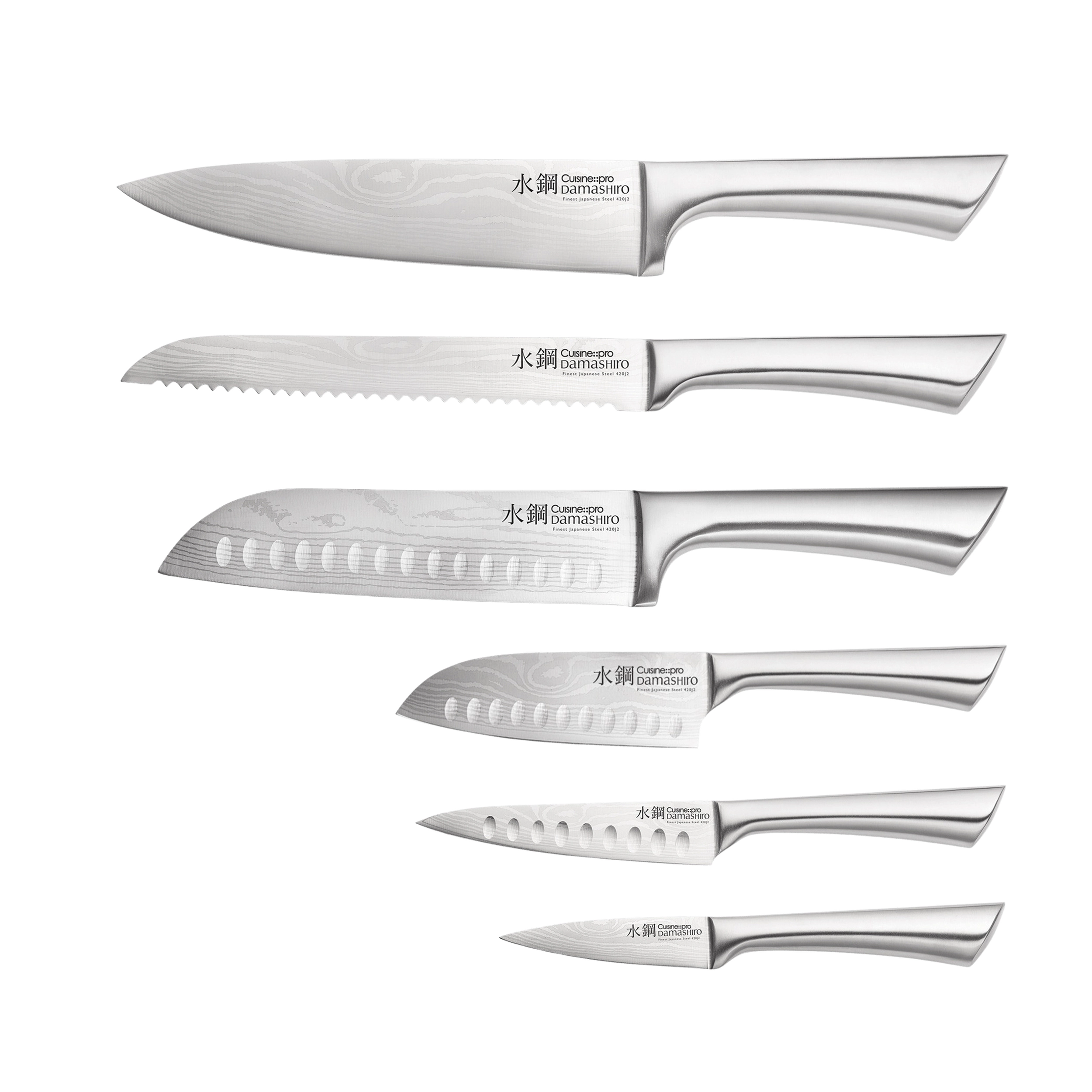 Cuisine::pro® Damashiro® Kin Knife Block 7 Piece
