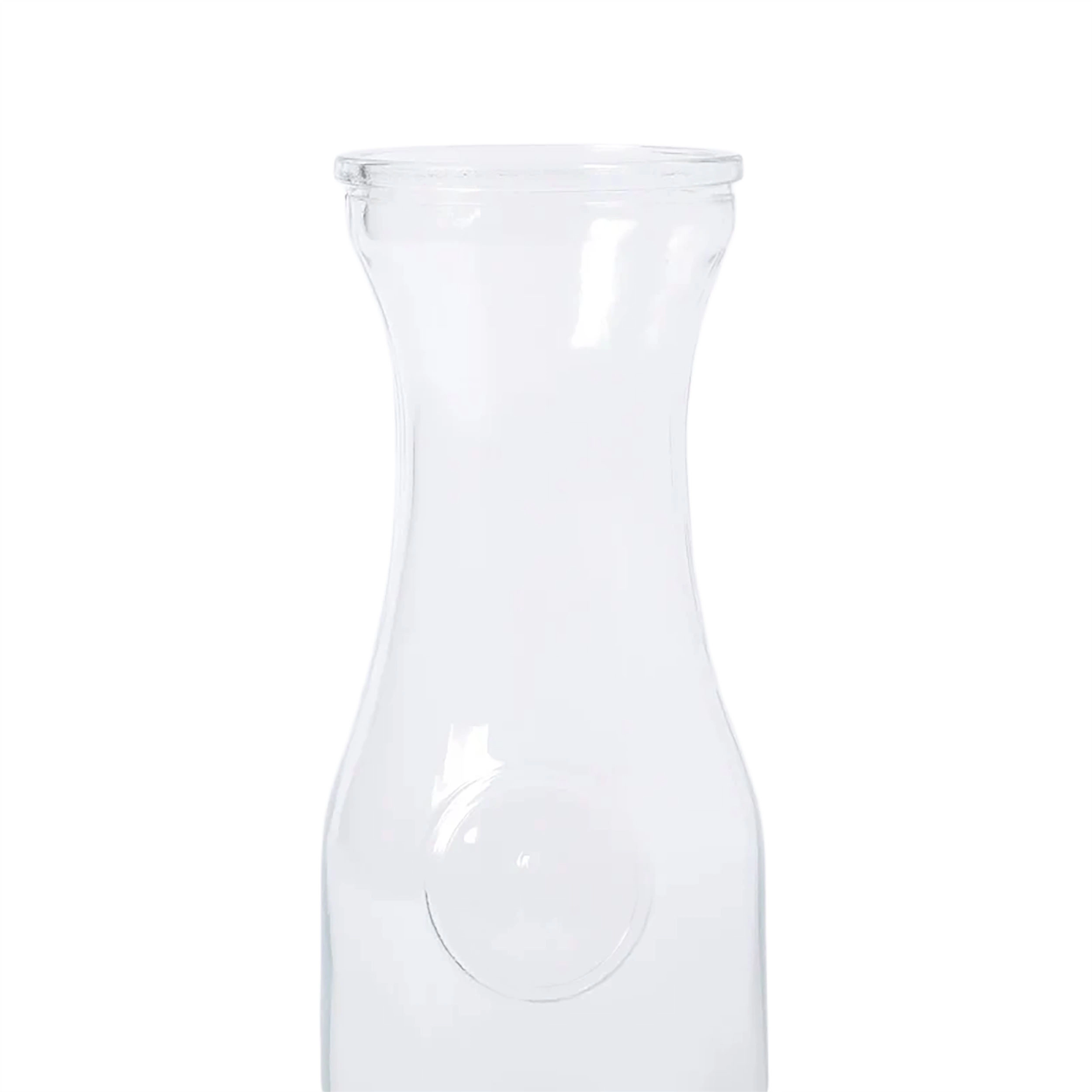 Gibson Home Windchill 1 Liter 4-Piece Set Carafe Glassware with PP Lid